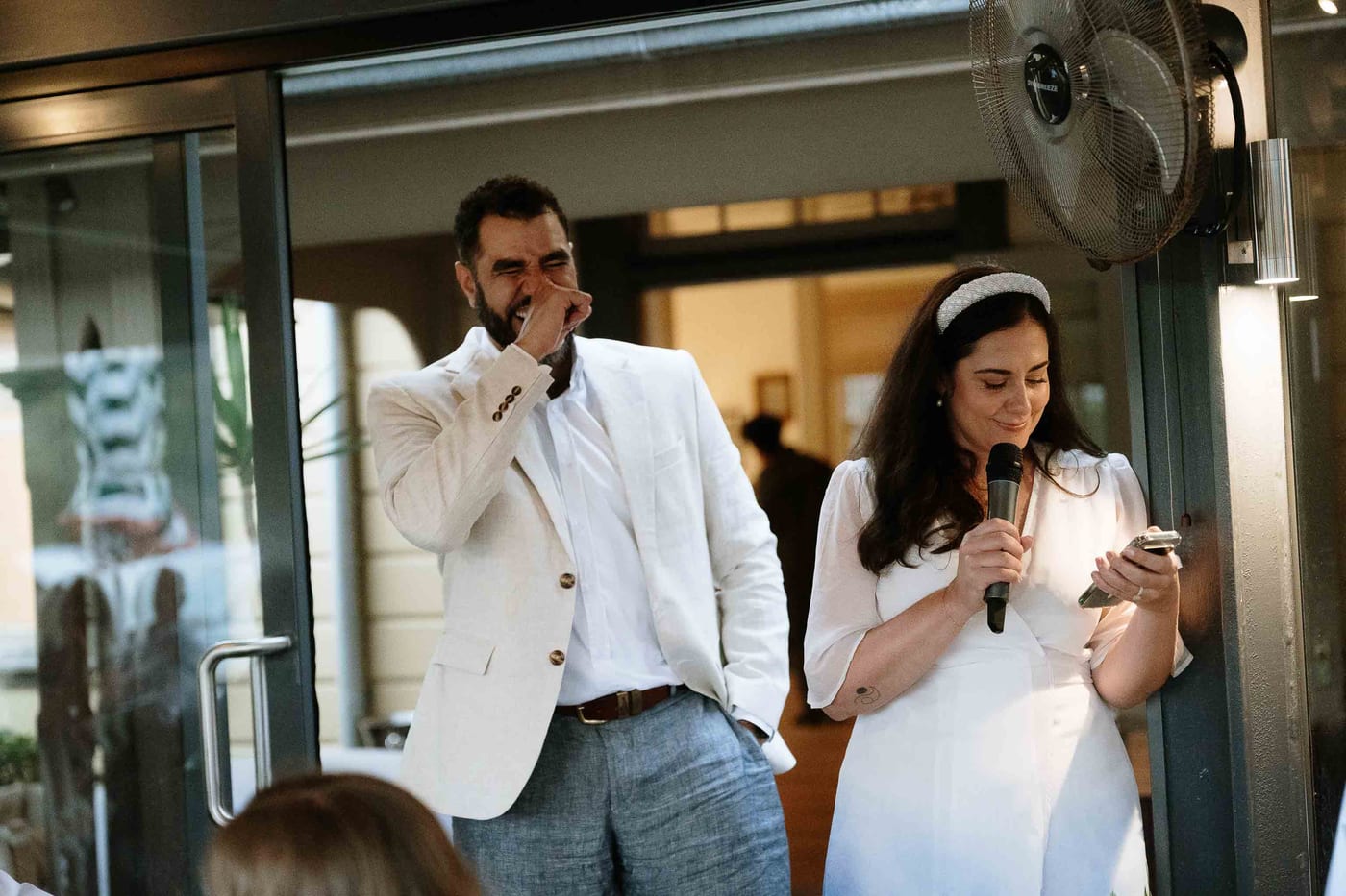 KWAME AND ELISE (Sunset Wedding Reception at Ripples Chowder Bay Sydney)