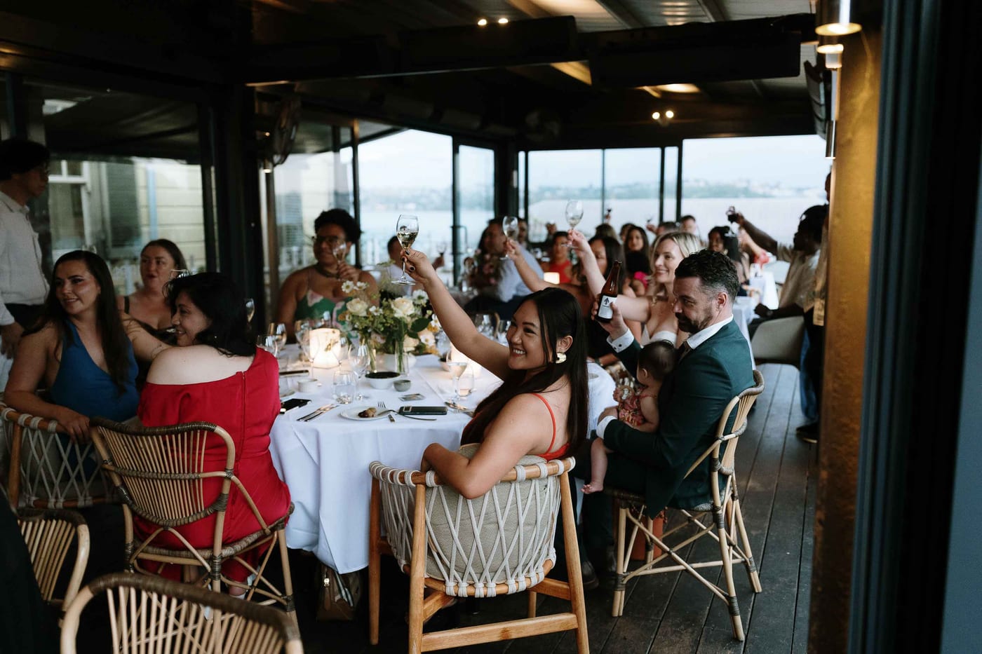 KWAME AND ELISE (Sunset Wedding Reception at Ripples Chowder Bay Sydney)