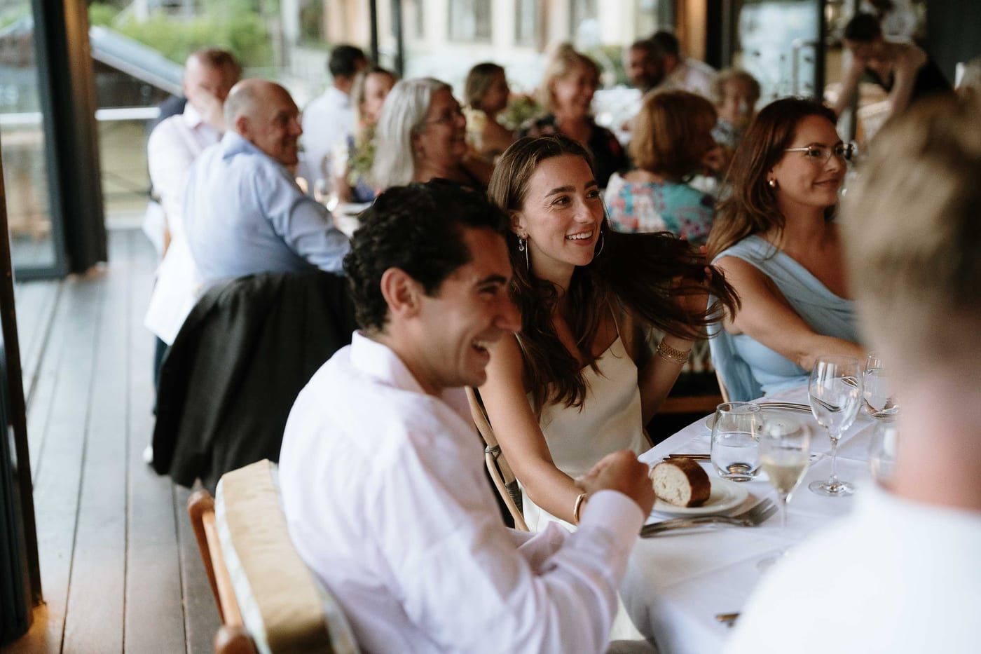 KWAME AND ELISE (Sunset Wedding Reception at Ripples Chowder Bay Sydney)