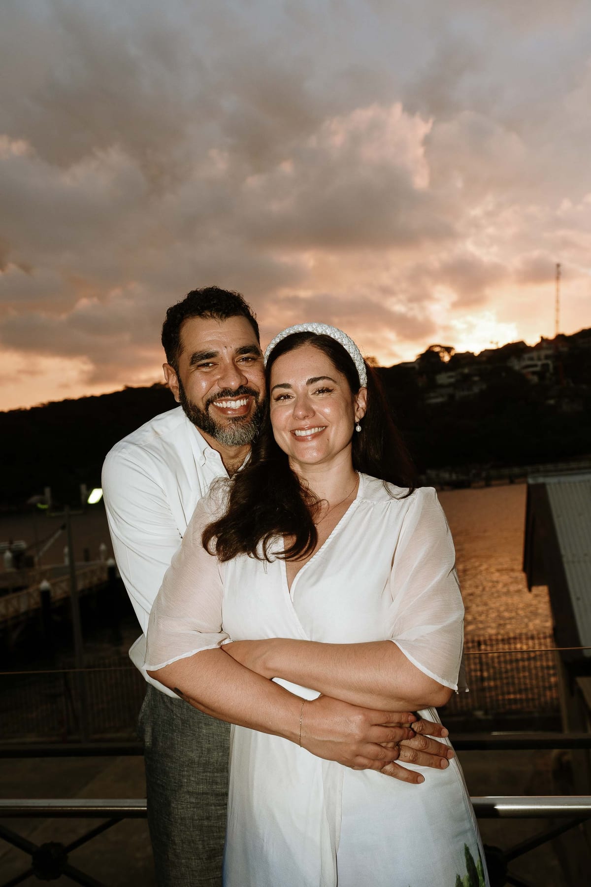KWAME AND ELISE (Sunset Wedding Reception at Ripples Chowder Bay Sydney)
