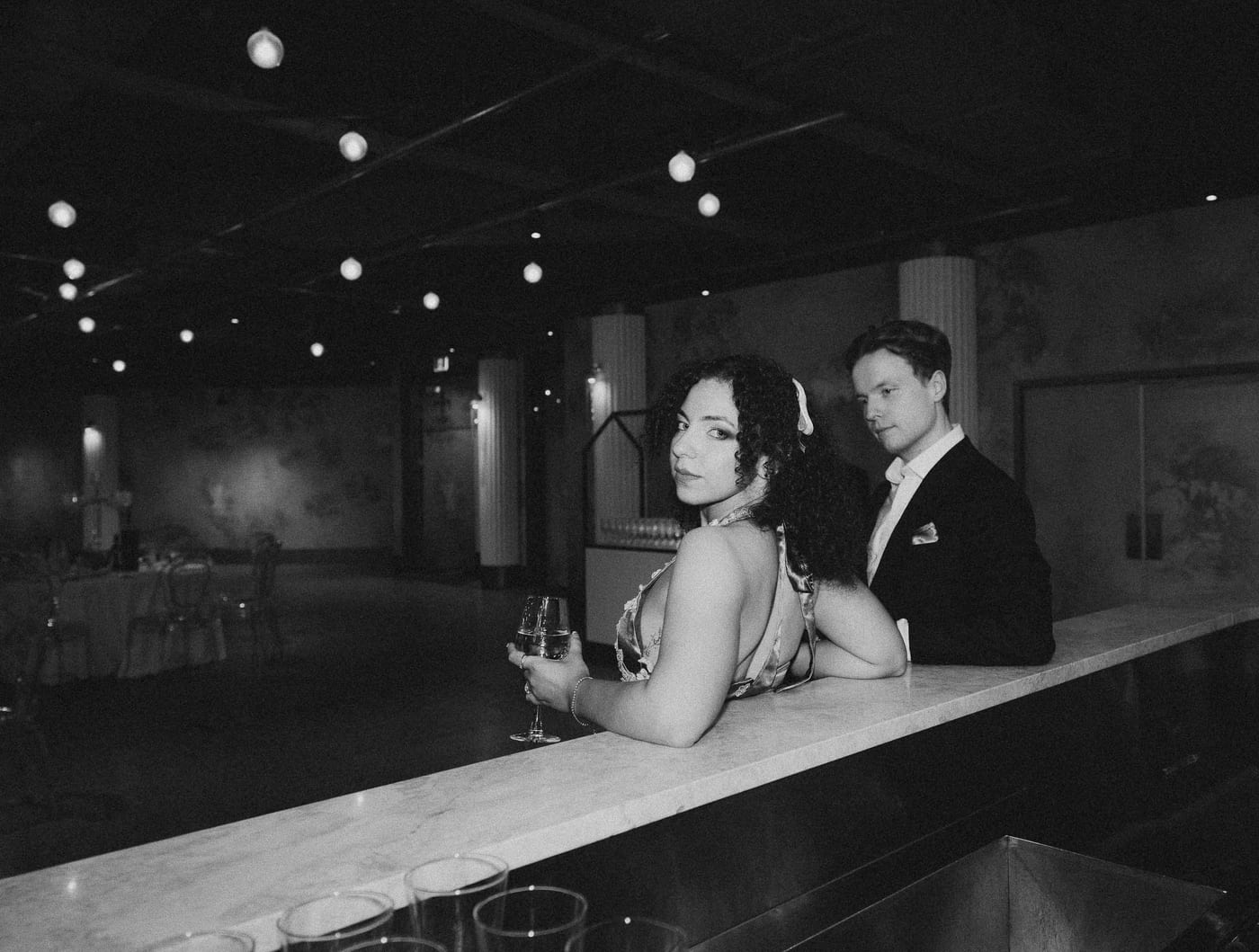 BEN AND NANCY  (Retro Inspired film look Sydney Engagement at Doltone house, Western Sydney)