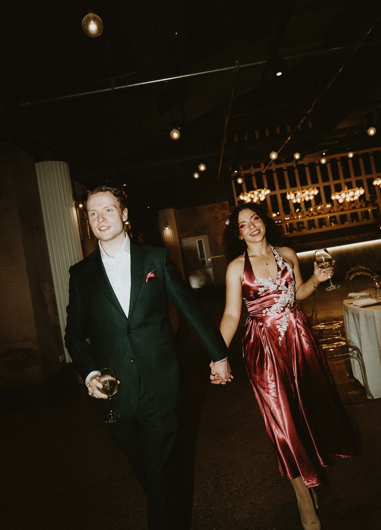 BEN AND NANCY  (Retro Inspired film look Sydney Engagement at Doltone house, Western Sydney)