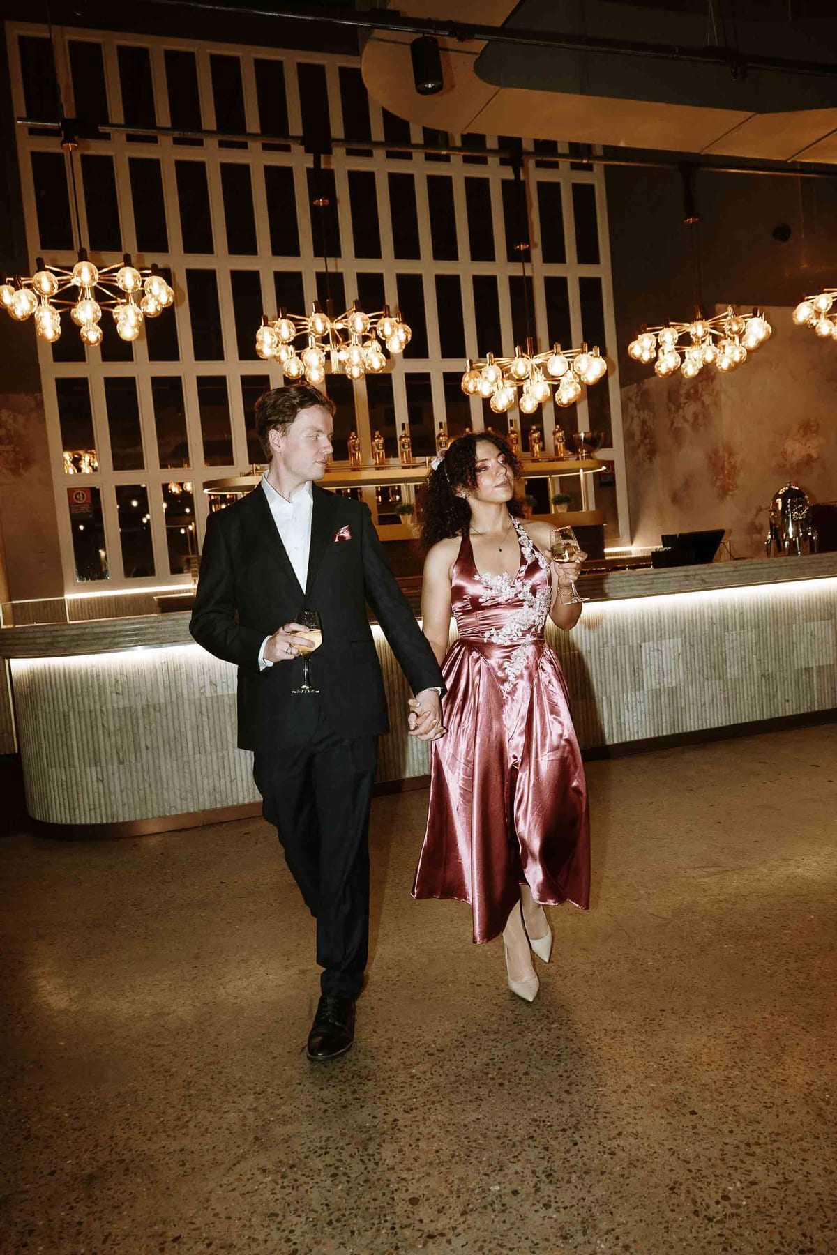 BEN AND NANCY  (Retro Inspired film look Sydney Engagement at Doltone house, Western Sydney)