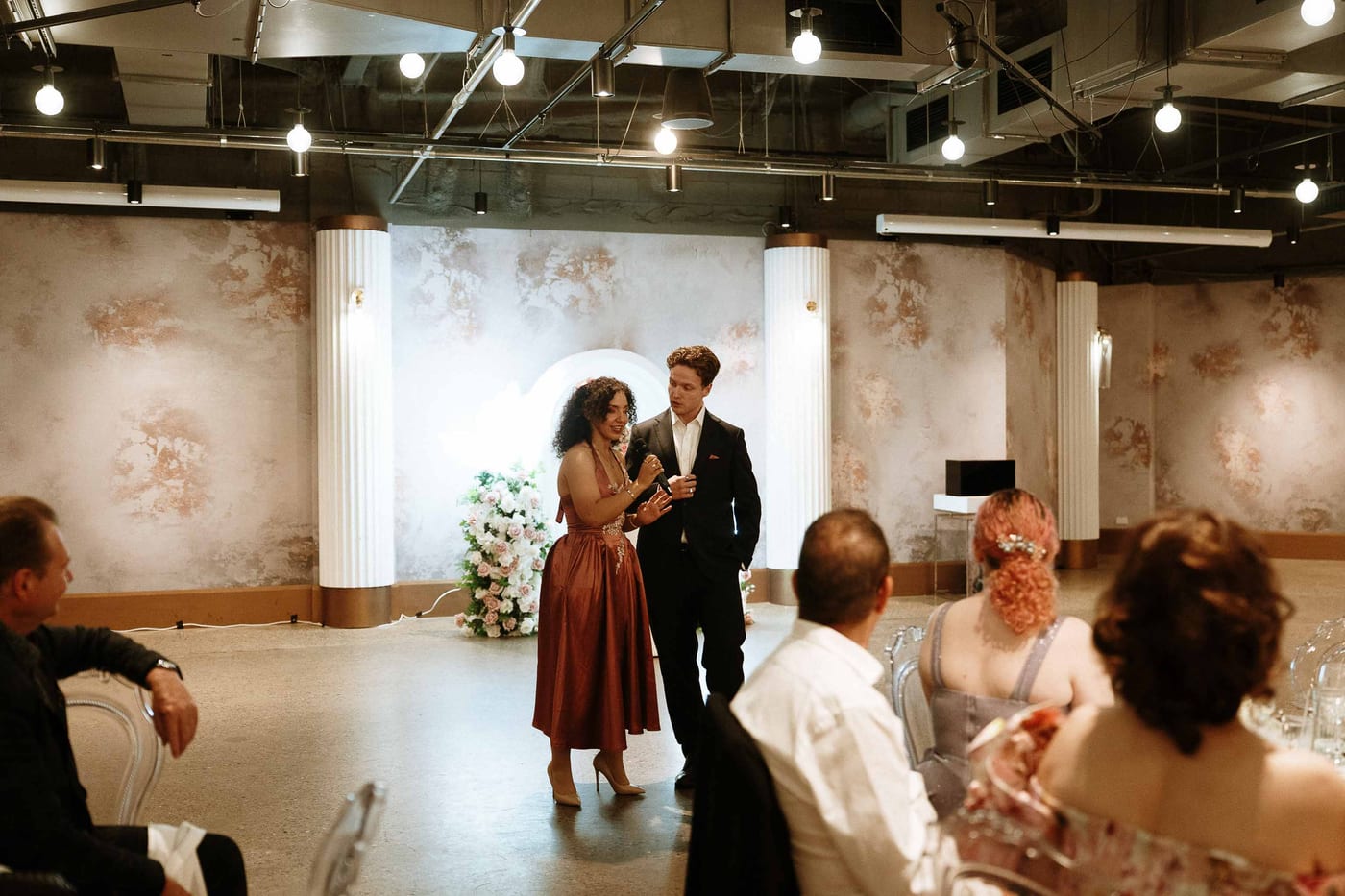 BEN AND NANCY  (Retro Inspired film look Sydney Engagement at Doltone house, Western Sydney)