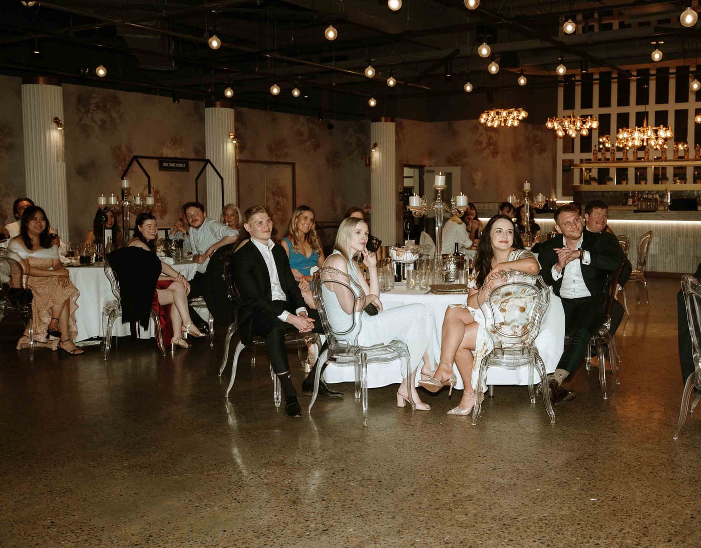 BEN AND NANCY  (Retro Inspired film look Sydney Engagement at Doltone house, Western Sydney)