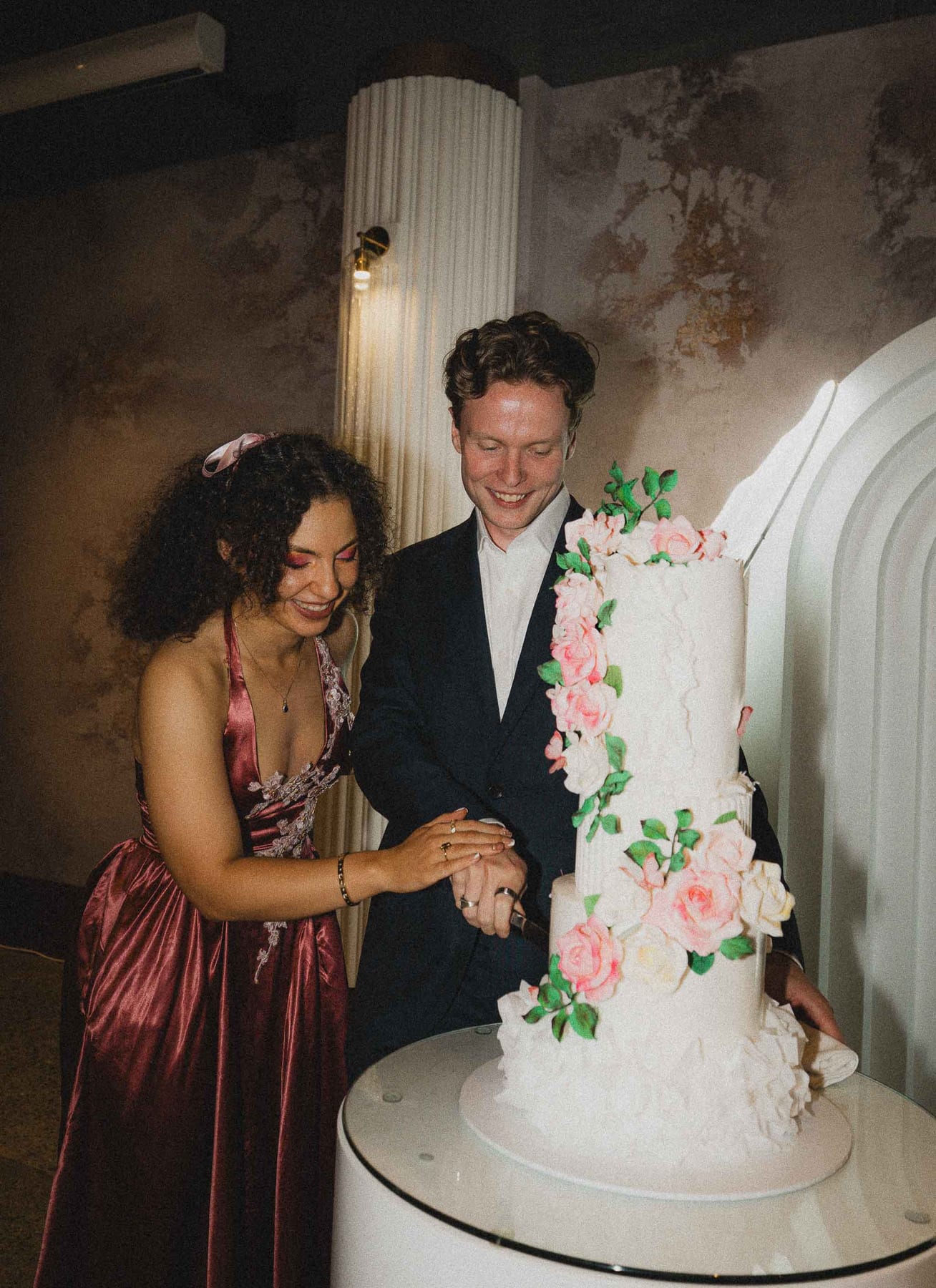 BEN AND NANCY  (Retro Inspired film look Sydney Engagement at Doltone house, Western Sydney)