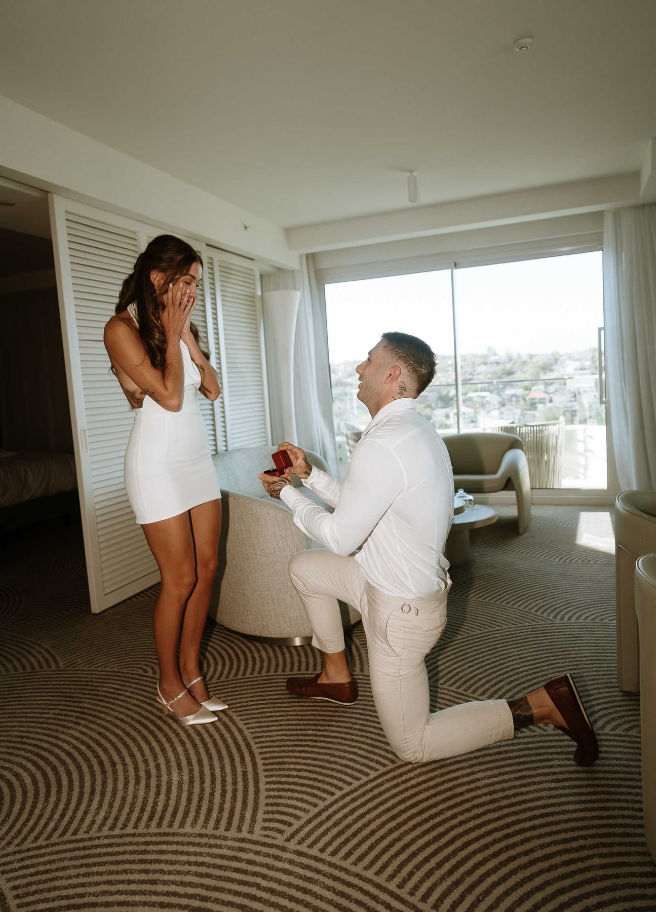 Sol and Tanna (Coogee Beach Proposal and Surprise Engagement Celebration at Coogee)
