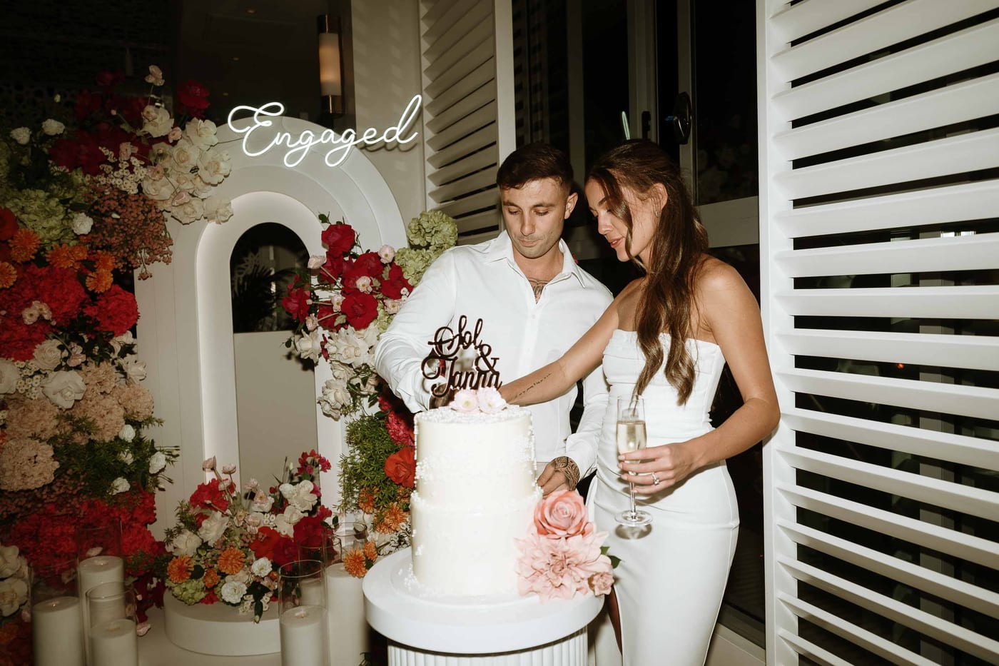 Sol and Tanna (Coogee Beach Proposal and Surprise Engagement Celebration at Coogee)
