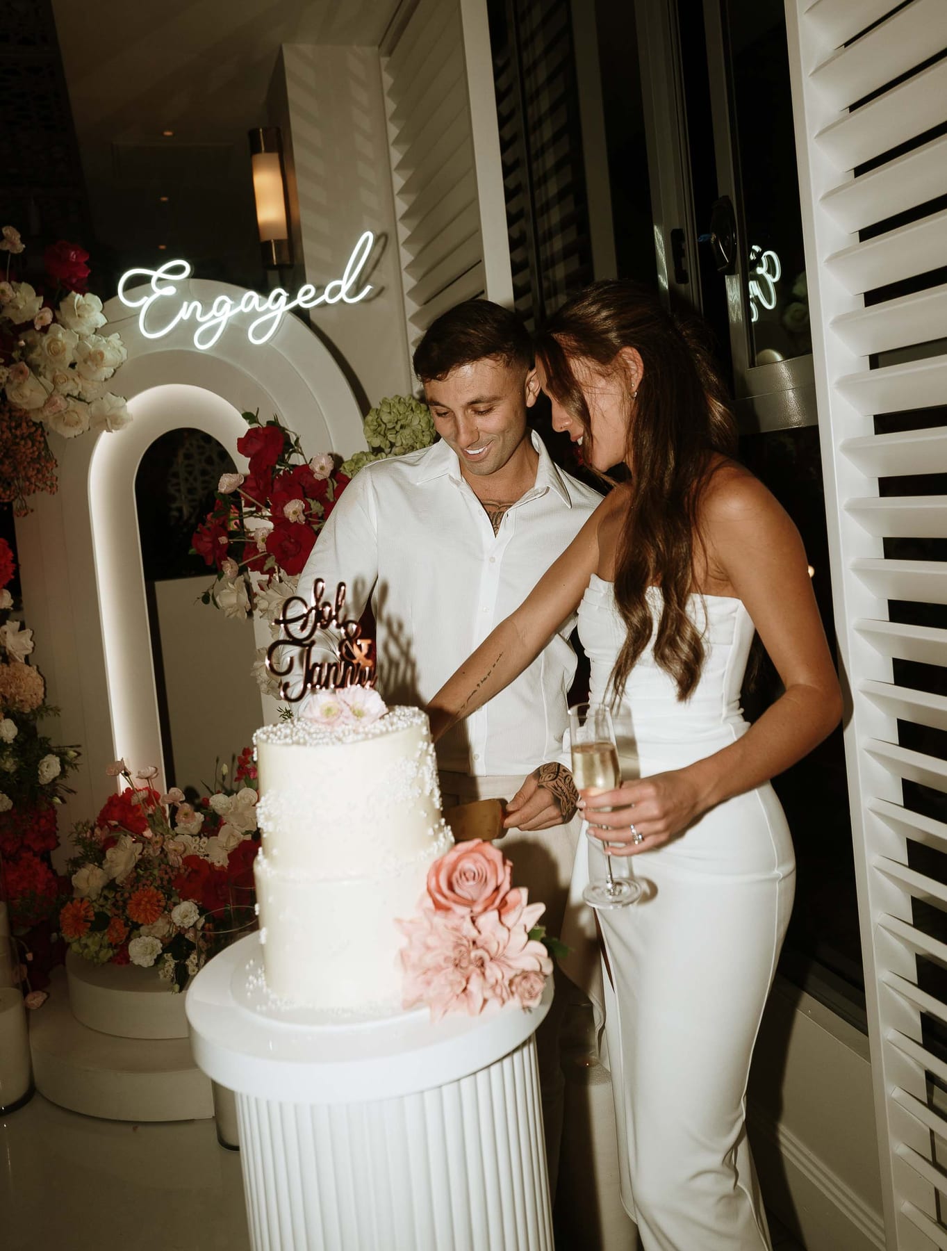 Sol and Tanna (Coogee Beach Proposal and Surprise Engagement Celebration at Coogee)