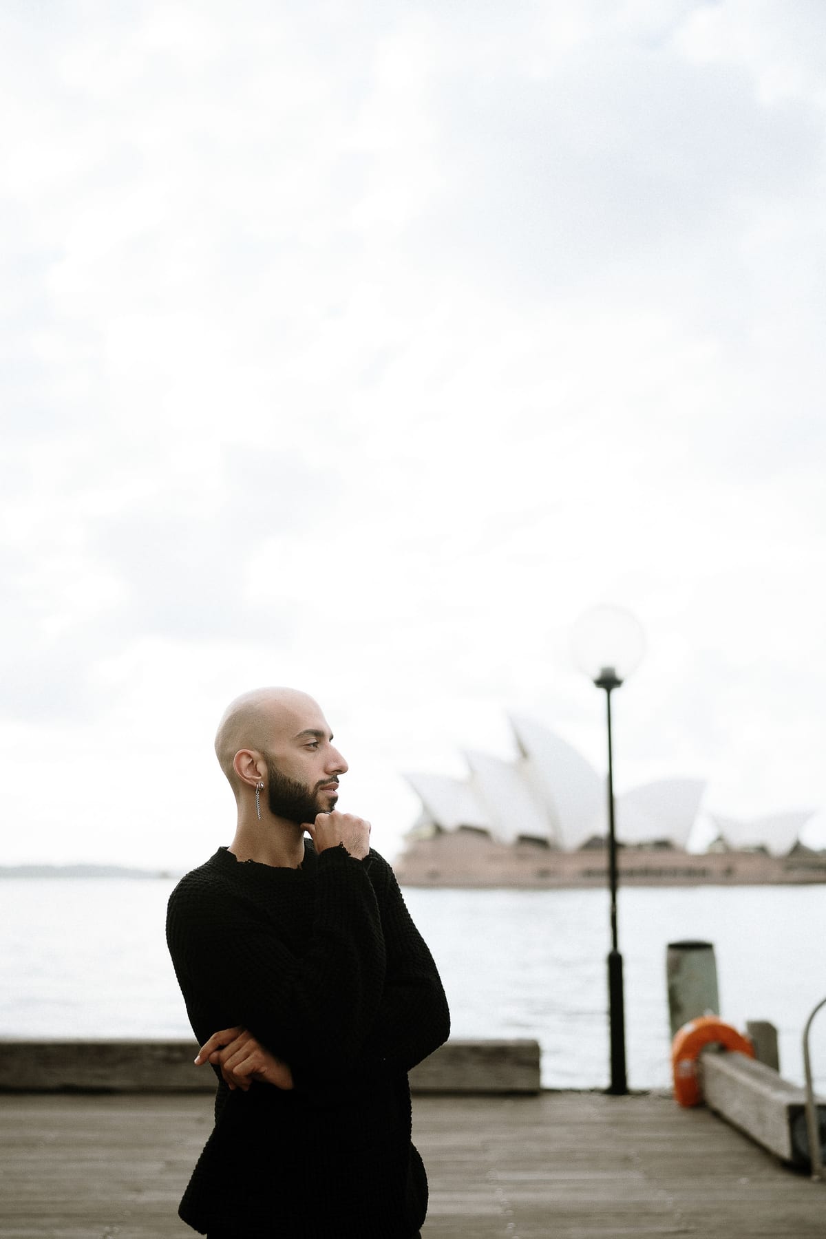 Bassel | Sydney Travel Portrait Session Around the Opera House and Harbour Bridge
