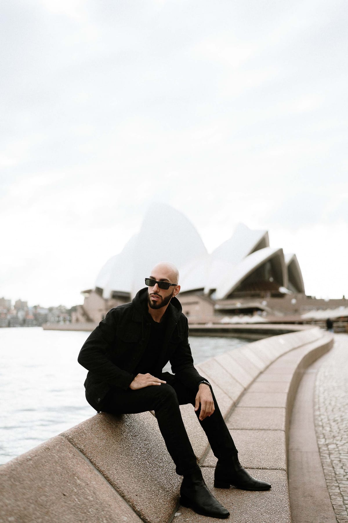 Bassel | Sydney Travel Portrait Session Around the Opera House and Harbour Bridge