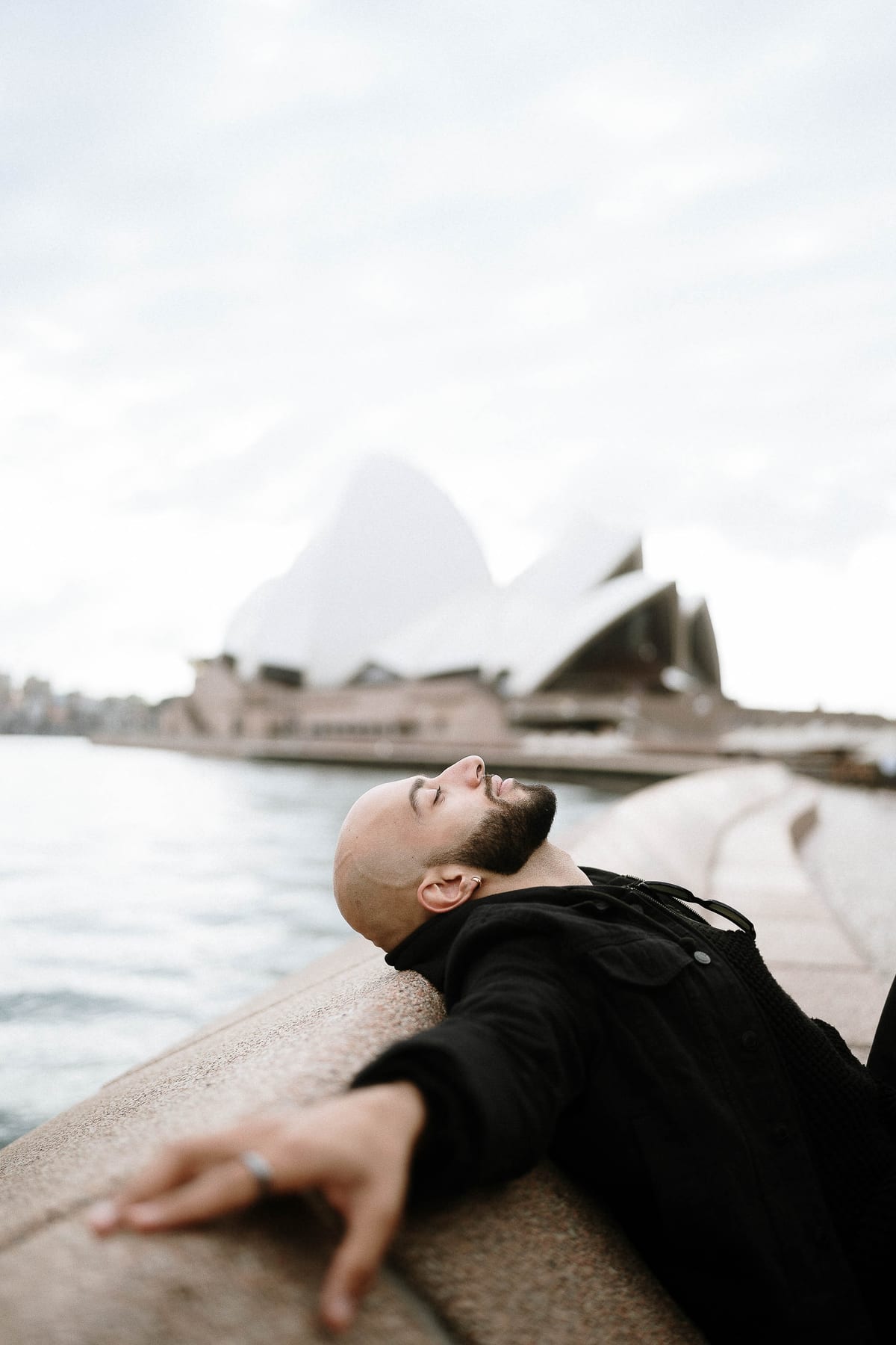 Bassel | Sydney Travel Portrait Session Around the Opera House and Harbour Bridge