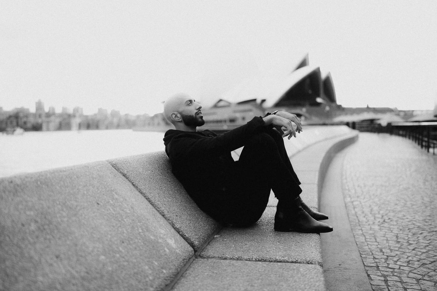 Bassel | Sydney Travel Portrait Session Around the Opera House and Harbour Bridge