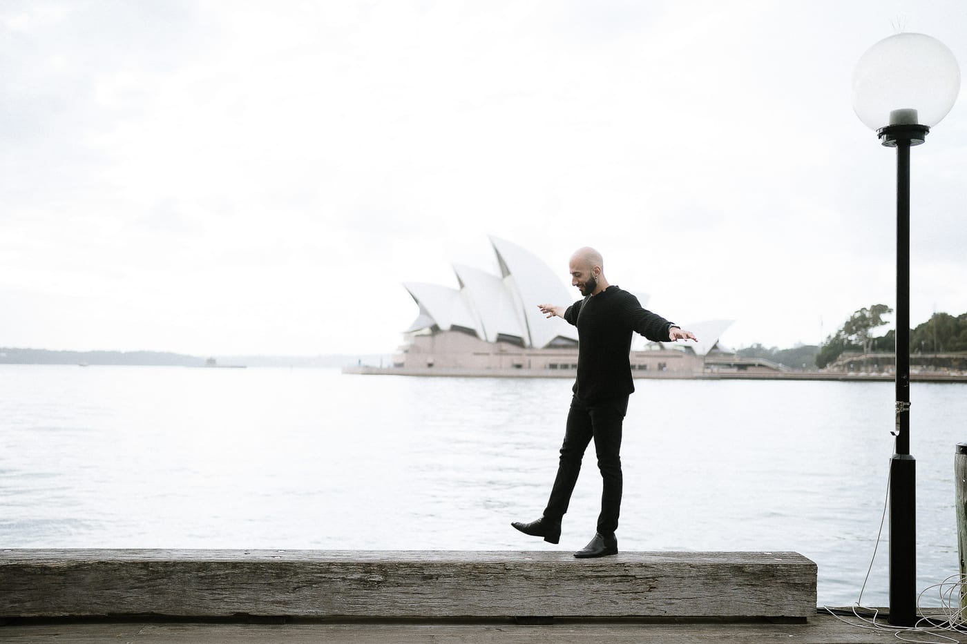 Bassel | Sydney Travel Portrait Session Around the Opera House and Harbour Bridge