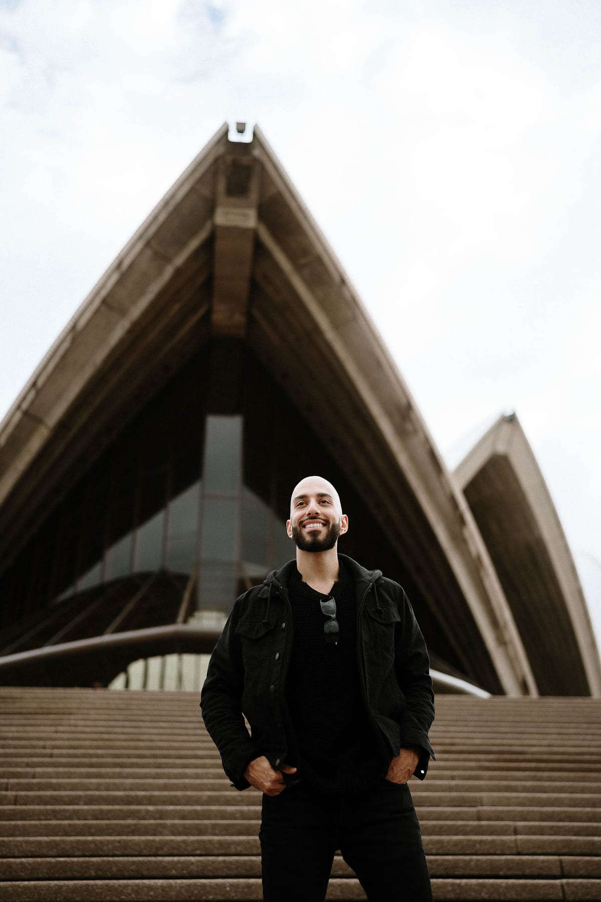 Bassel | Sydney Travel Portrait Session Around the Opera House and Harbour Bridge