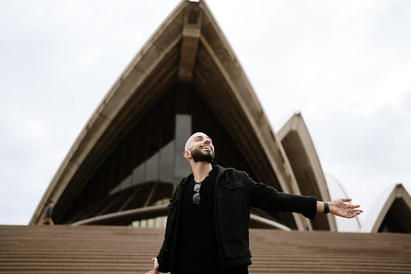 Bassel | Sydney Travel Portrait Session Around the Opera House and Harbour Bridge