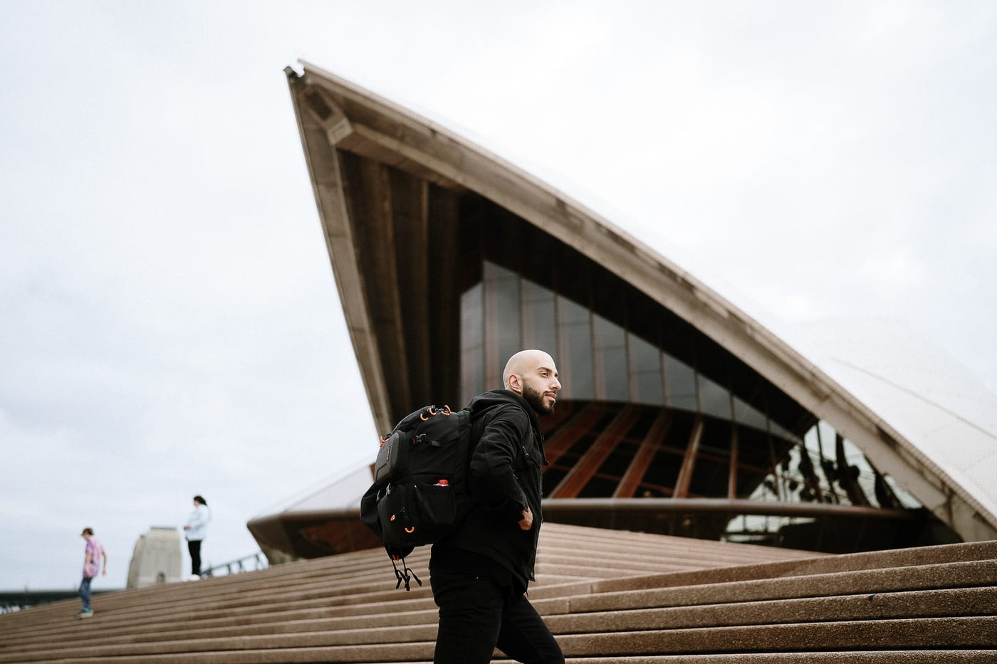 Bassel | Sydney Travel Portrait Session Around the Opera House and Harbour Bridge
