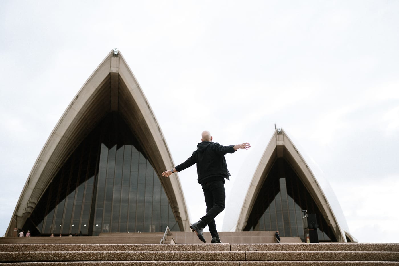 Bassel | Sydney Travel Portrait Session Around the Opera House and Harbour Bridge