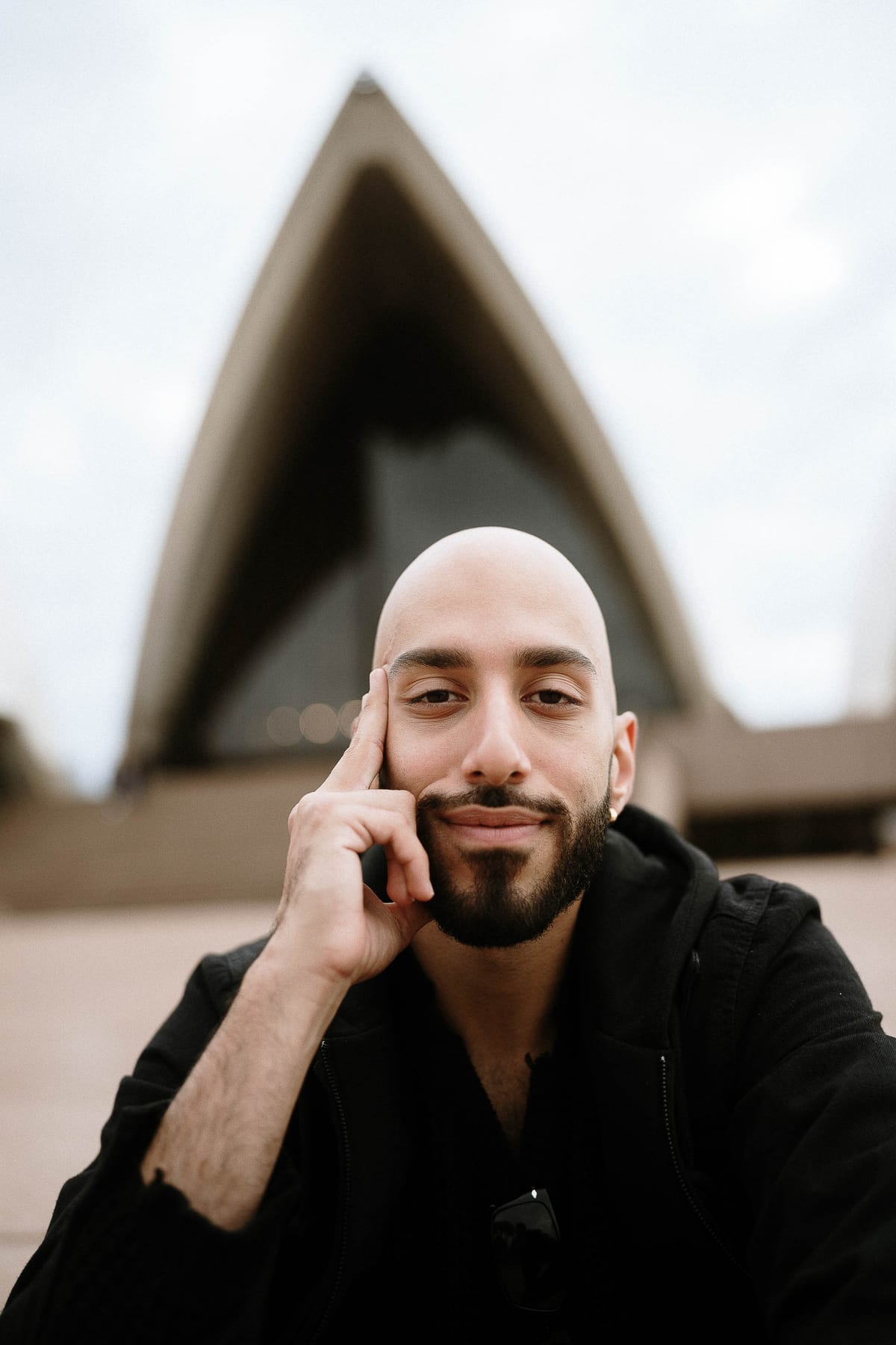 Bassel | Sydney Travel Portrait Session Around the Opera House and Harbour Bridge