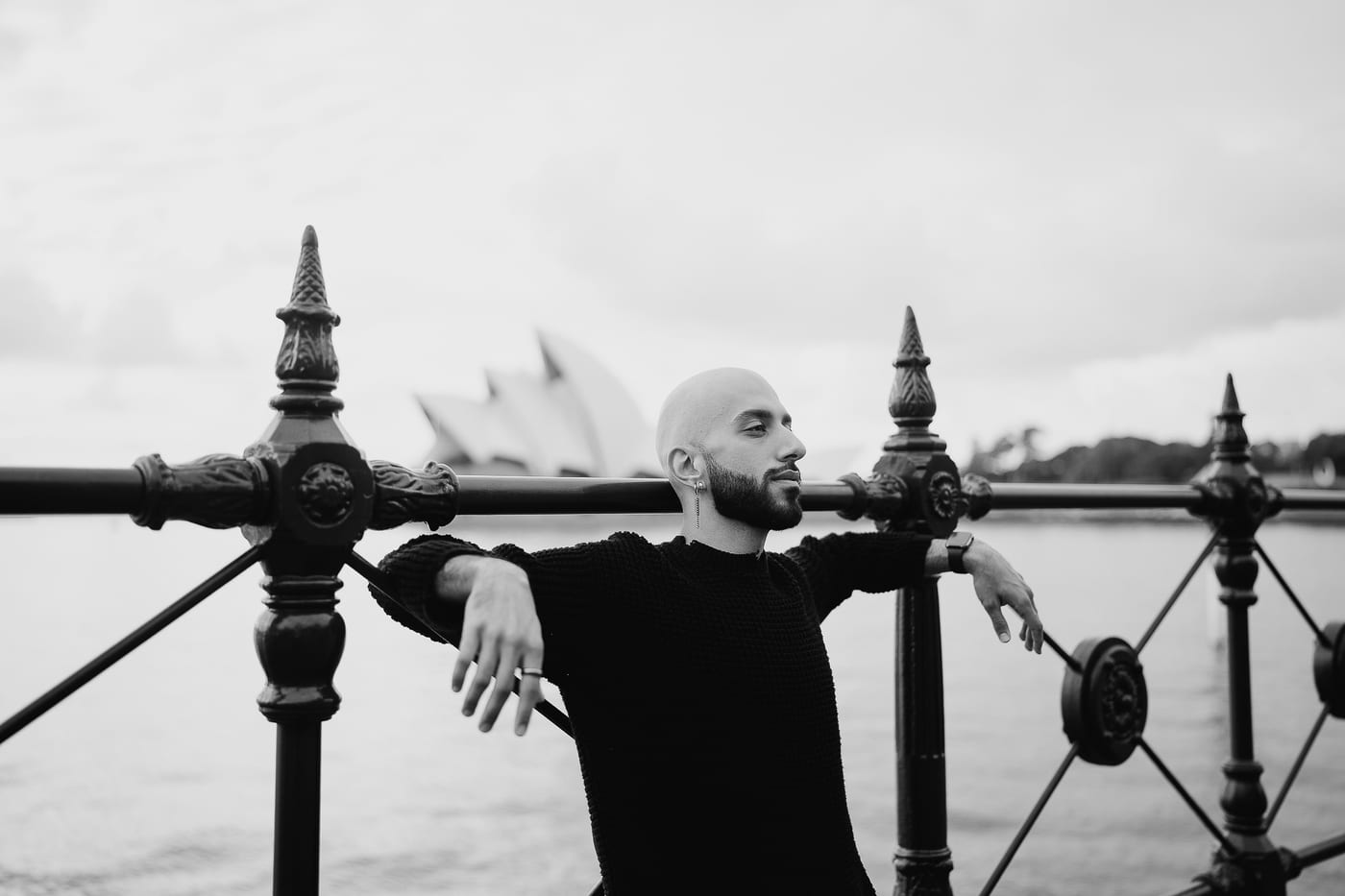 Bassel | Sydney Travel Portrait Session Around the Opera House and Harbour Bridge
