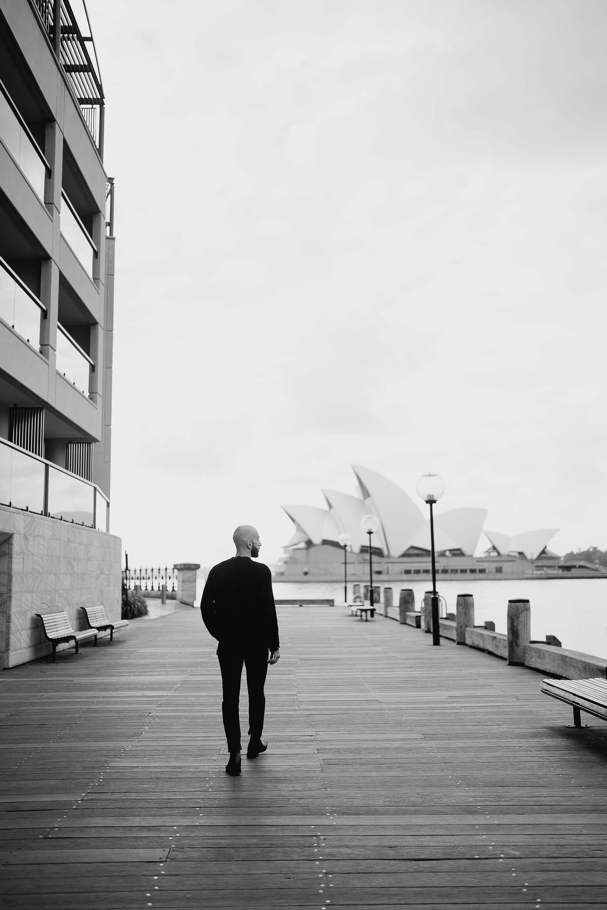Bassel | Sydney Travel Portrait Session Around the Opera House and Harbour Bridge