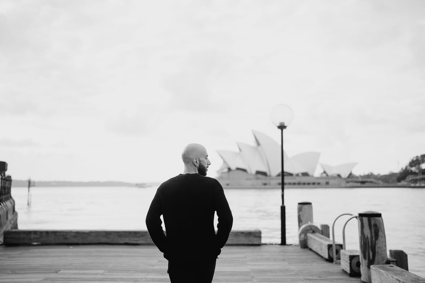 Bassel | Sydney Travel Portrait Session Around the Opera House and Harbour Bridge