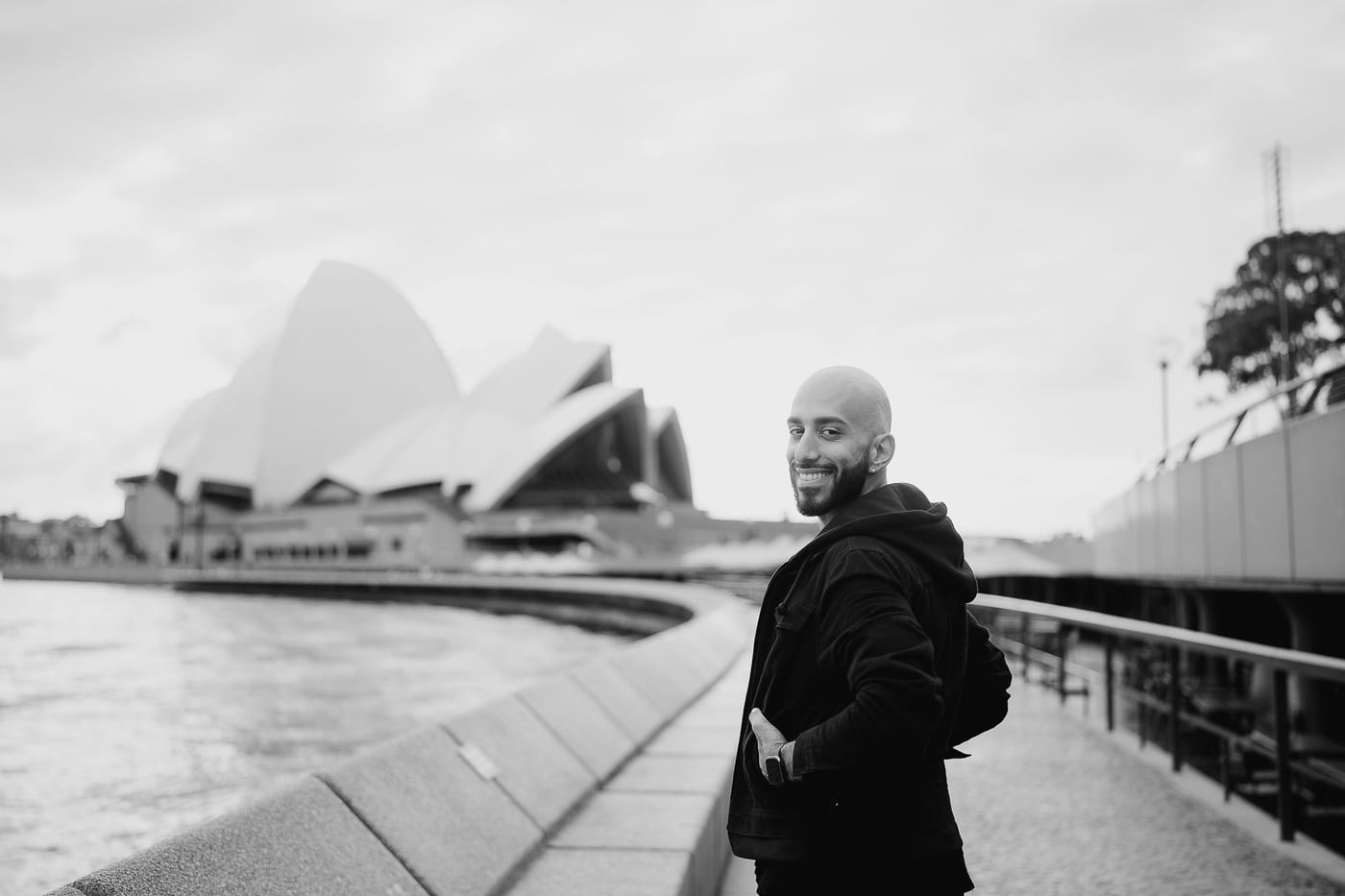 Bassel | Sydney Travel Portrait Session Around the Opera House and Harbour Bridge