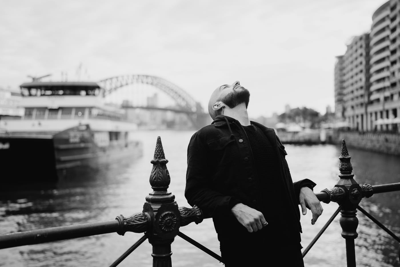 Bassel | Sydney Travel Portrait Session Around the Opera House and Harbour Bridge