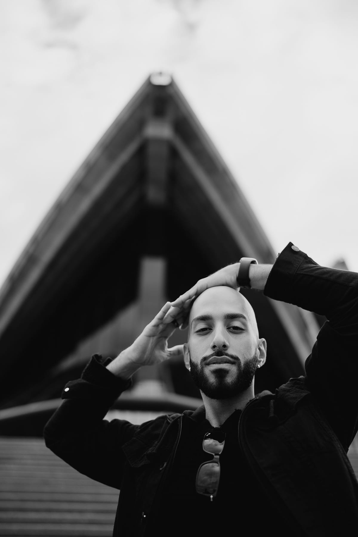 Bassel | Sydney Travel Portrait Session Around the Opera House and Harbour Bridge