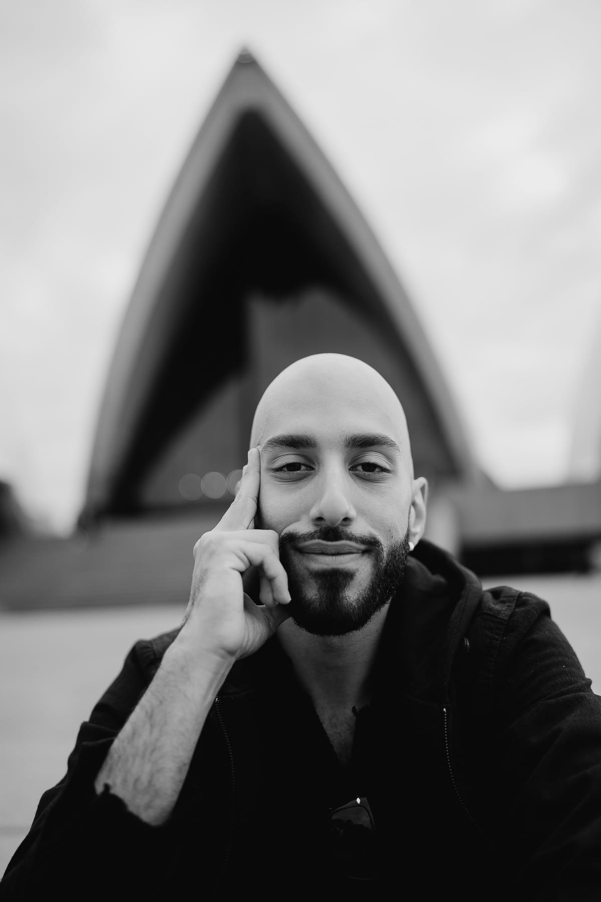 Bassel | Sydney Travel Portrait Session Around the Opera House and Harbour Bridge
