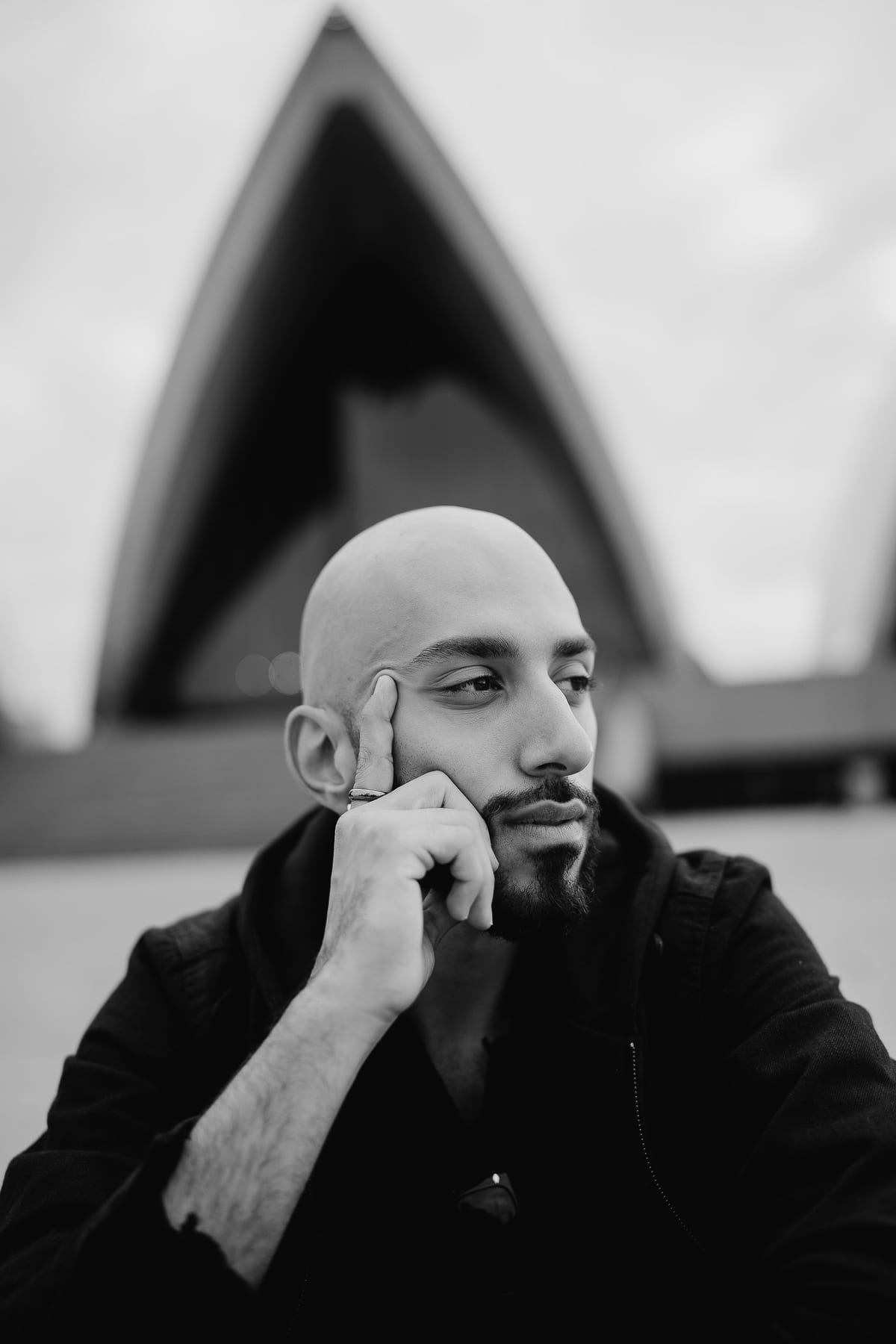 Bassel | Sydney Travel Portrait Session Around the Opera House and Harbour Bridge