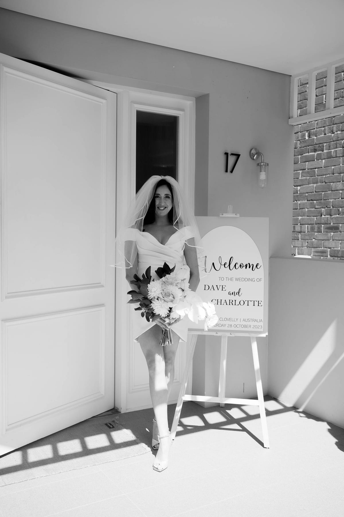 David & Charlotte's Intimate Clovelly Beach Wedding Photography