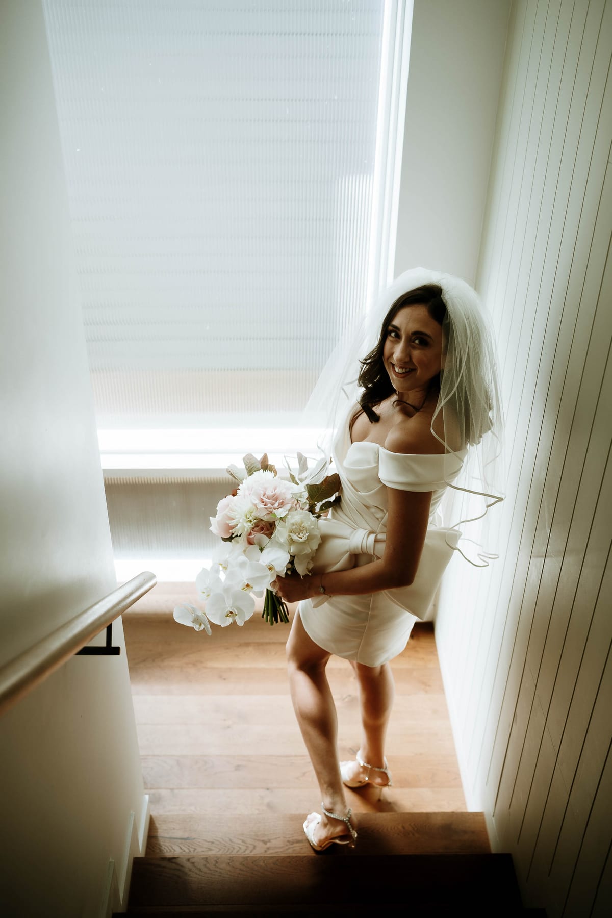 David & Charlotte's Intimate Clovelly Beach Wedding Photography