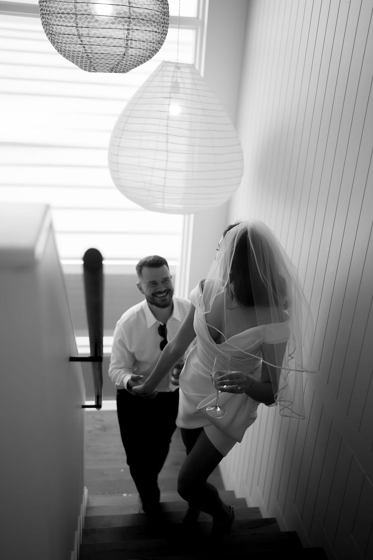 David & Charlotte's Intimate Clovelly Beach Wedding Photography