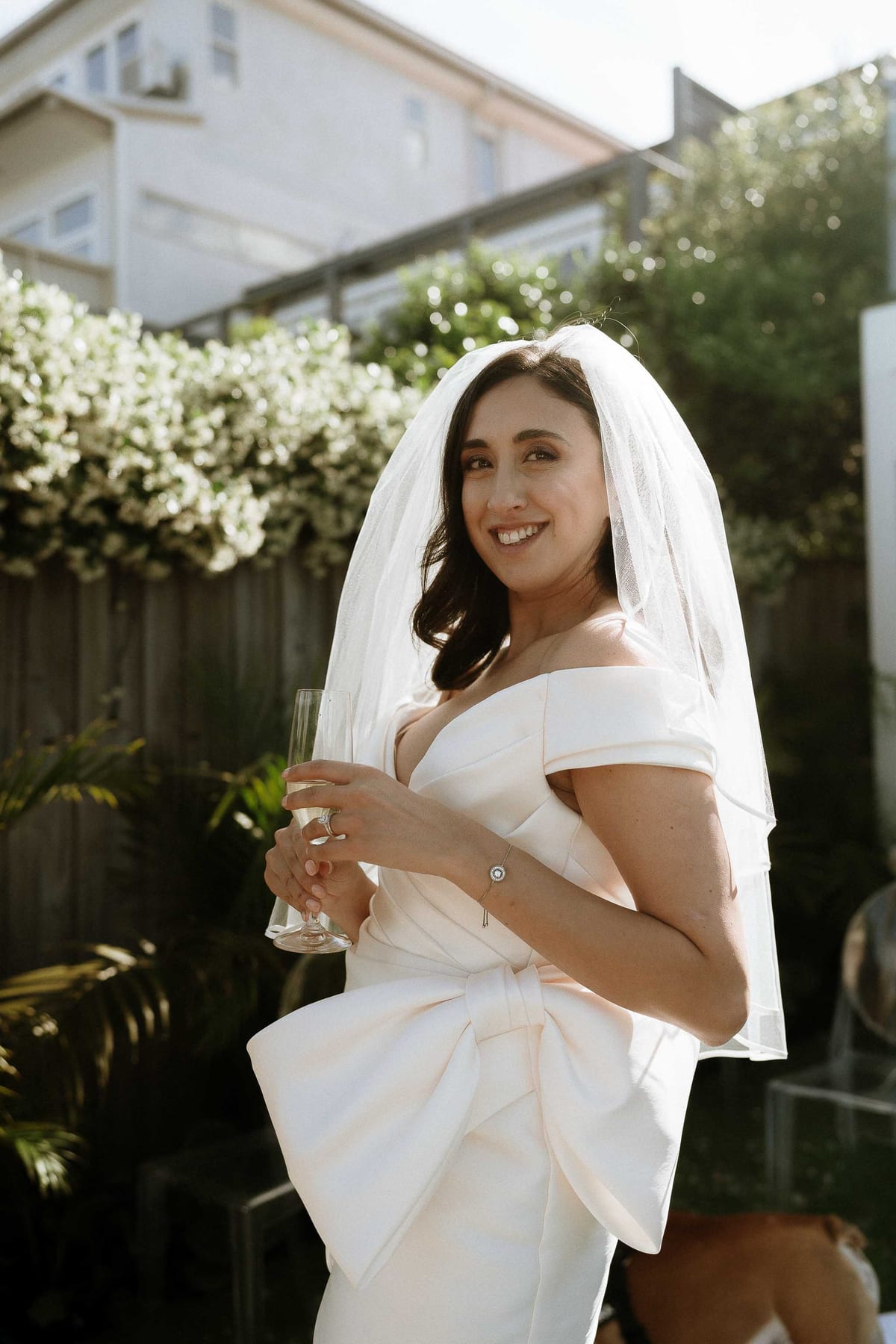 David & Charlotte's Intimate Clovelly Beach Wedding Photography
