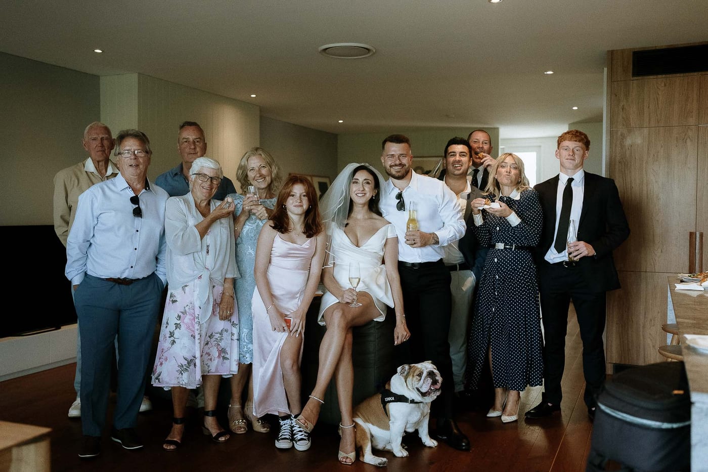 David & Charlotte's Intimate Clovelly Beach Wedding Photography