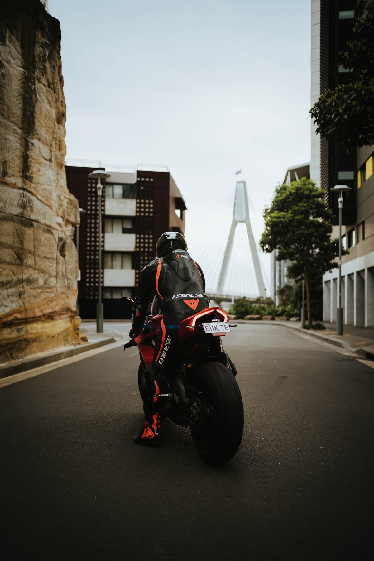 Ducati Photoshoot with Aswalls | Motorcycle Photography at Pyrmont Bridge, Darling Harbour & Sydney CBD