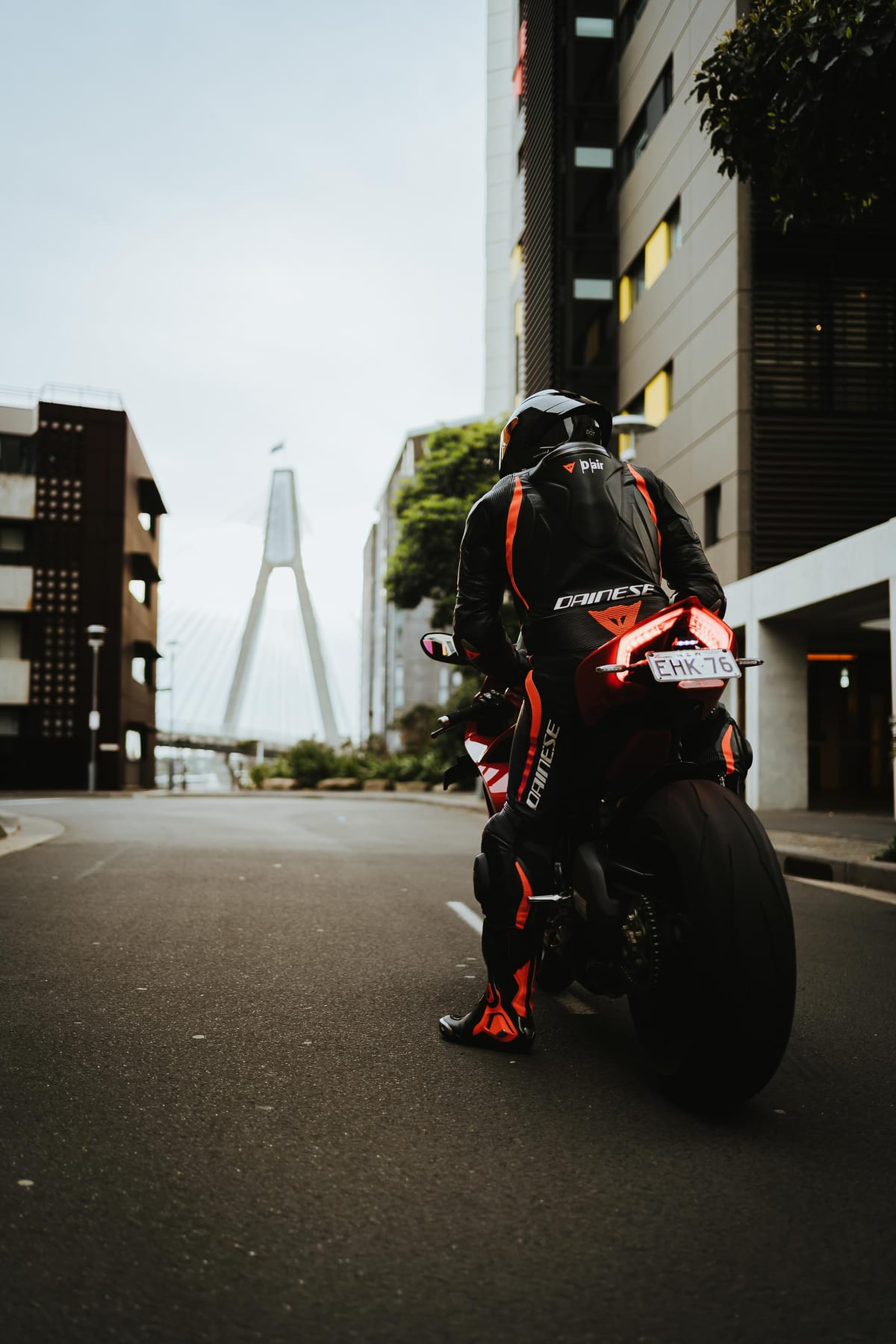 Ducati Photoshoot with Aswalls | Motorcycle Photography at Pyrmont Bridge, Darling Harbour & Sydney CBD