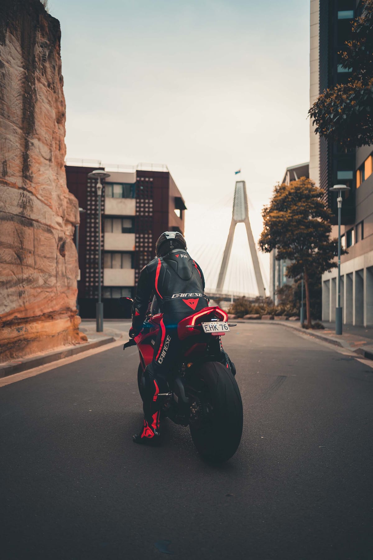 Ducati Photoshoot with Aswalls | Motorcycle Photography at Pyrmont Bridge, Darling Harbour & Sydney CBD