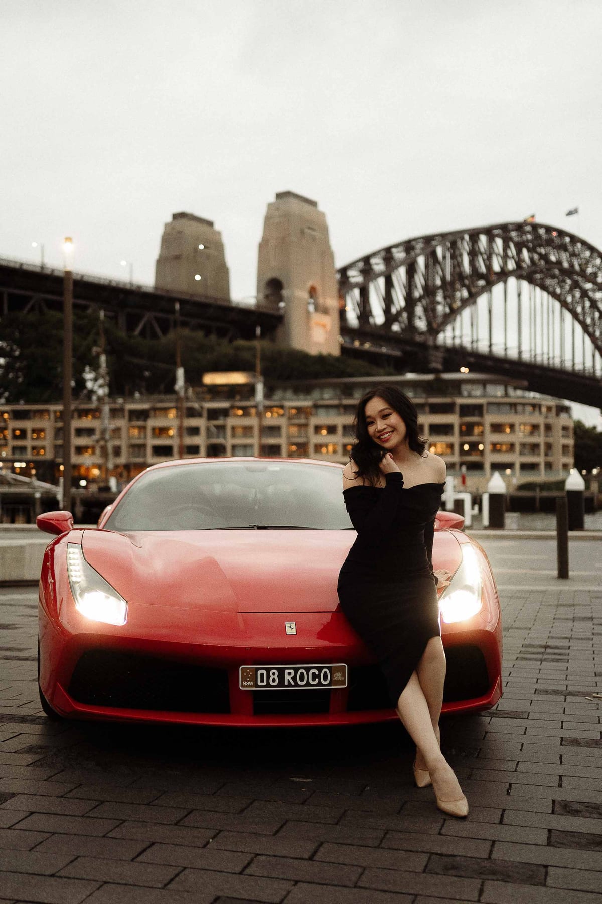 Lydia & Her Dream Ferrari 488 GTB | Luxury Car Photoshoot in Sydney