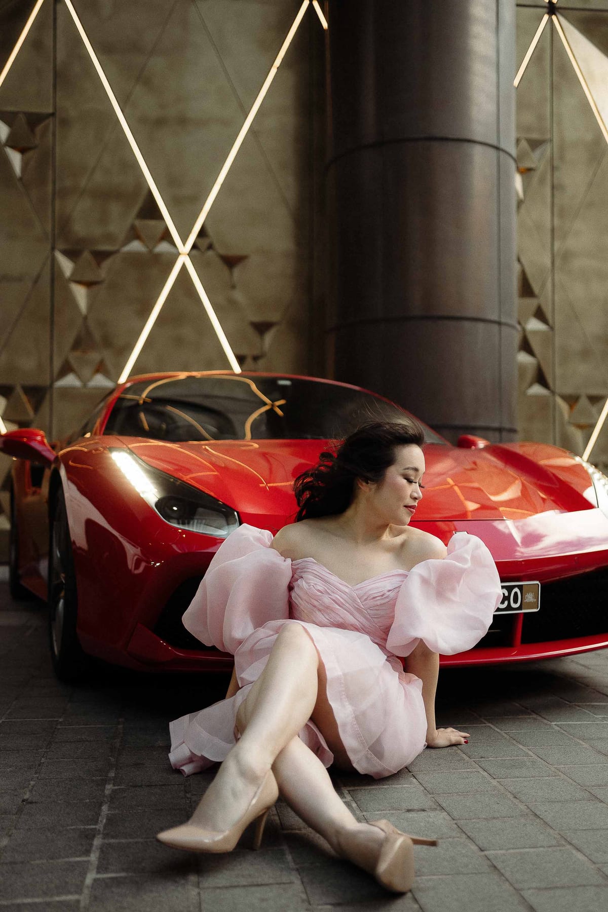 Lydia & Her Dream Ferrari 488 GTB | Luxury Car Photoshoot in Sydney