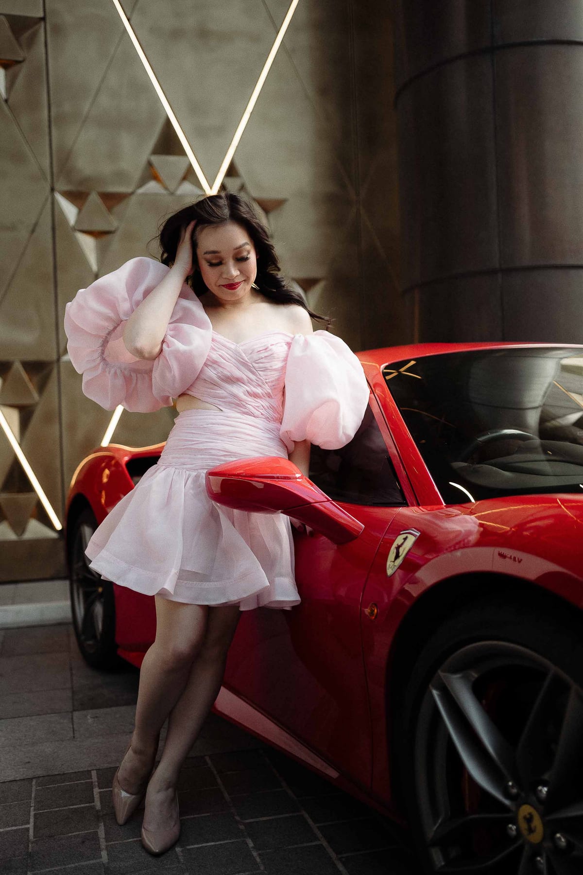 Lydia & Her Dream Ferrari 488 GTB | Luxury Car Photoshoot in Sydney
