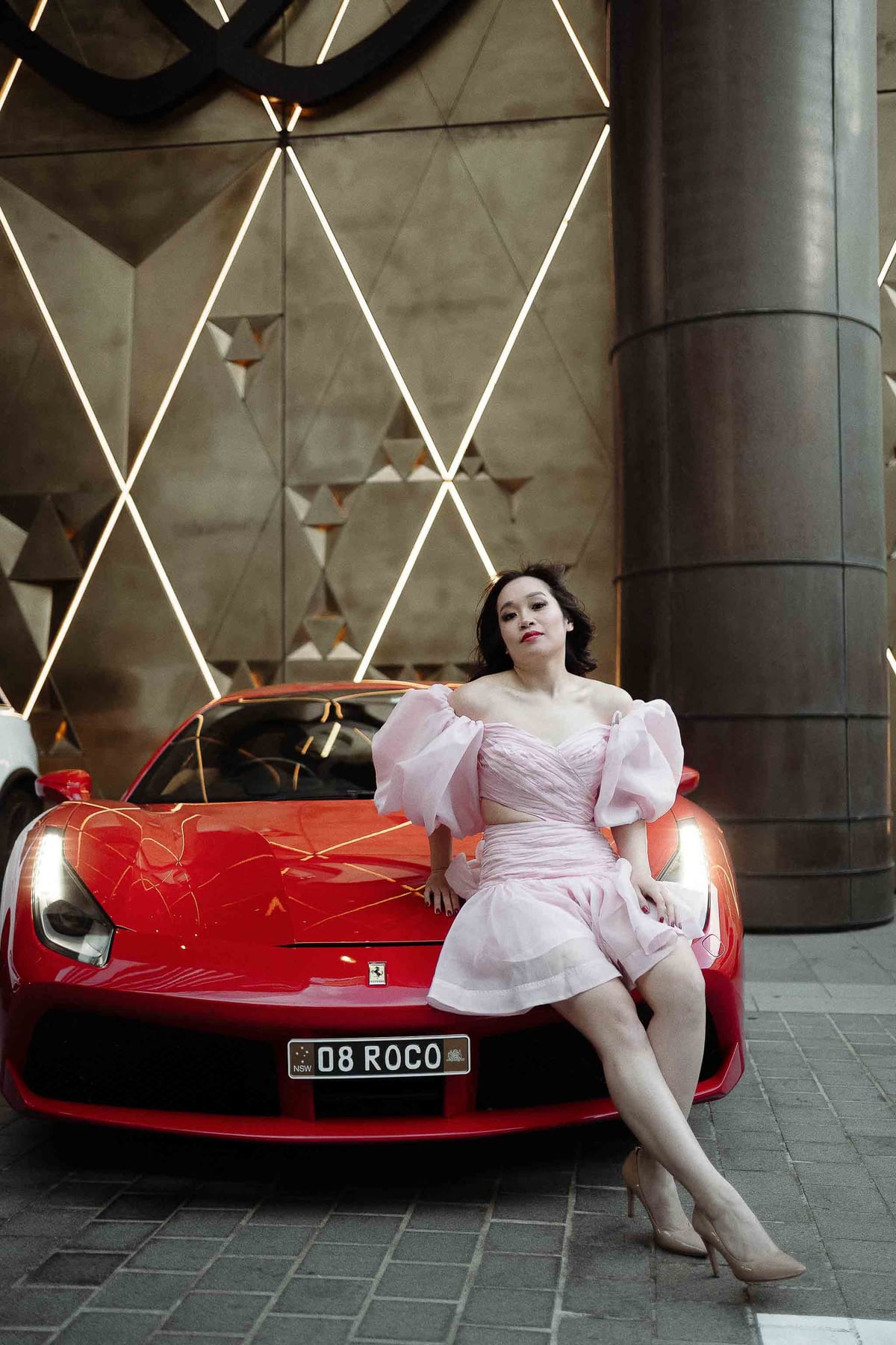 Lydia & Her Dream Ferrari 488 GTB | Luxury Car Photoshoot in Sydney