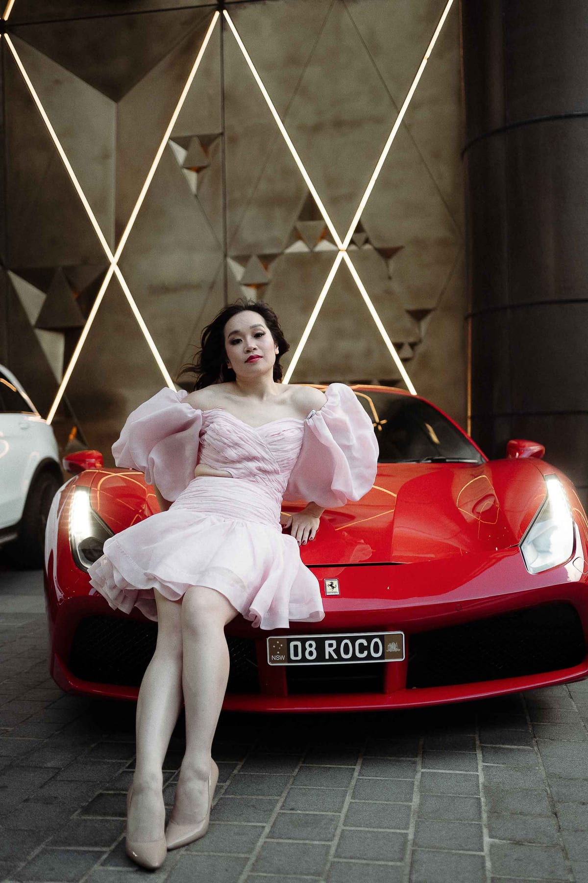 Lydia & Her Dream Ferrari 488 GTB | Luxury Car Photoshoot in Sydney