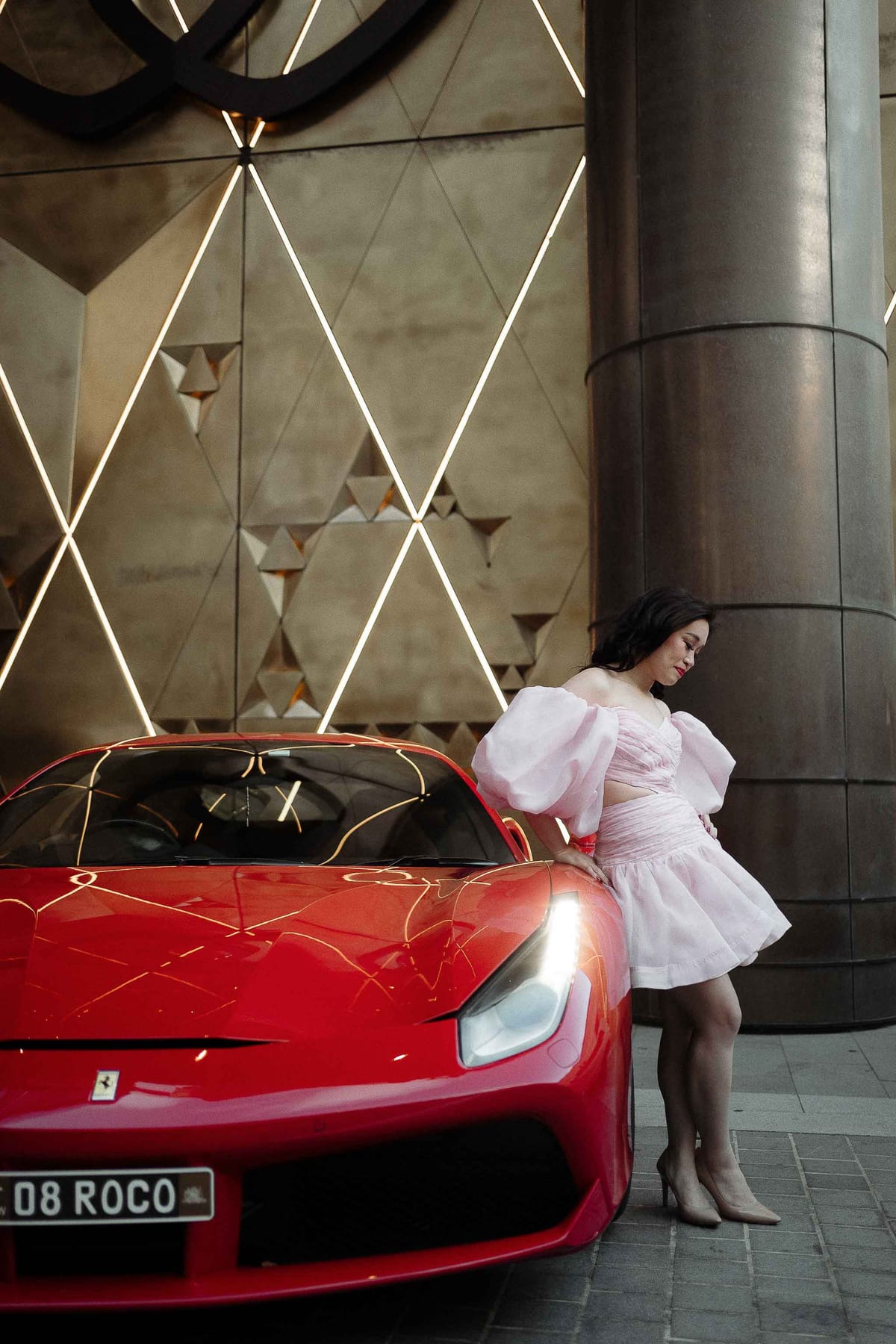 Lydia & Her Dream Ferrari 488 GTB | Luxury Car Photoshoot in Sydney