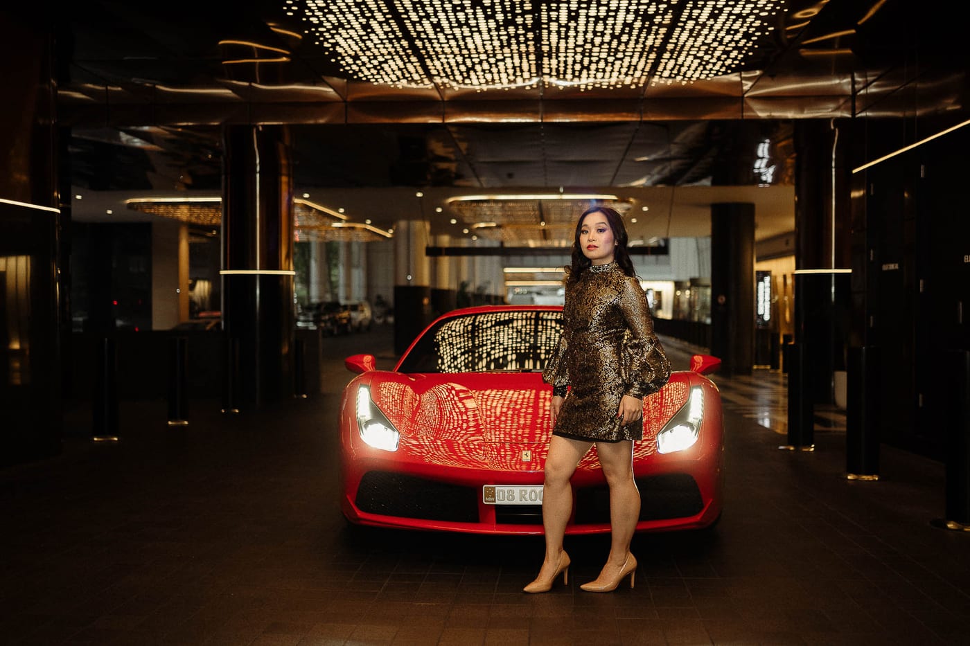 Lydia & Her Dream Ferrari 488 GTB | Luxury Car Photoshoot in Sydney