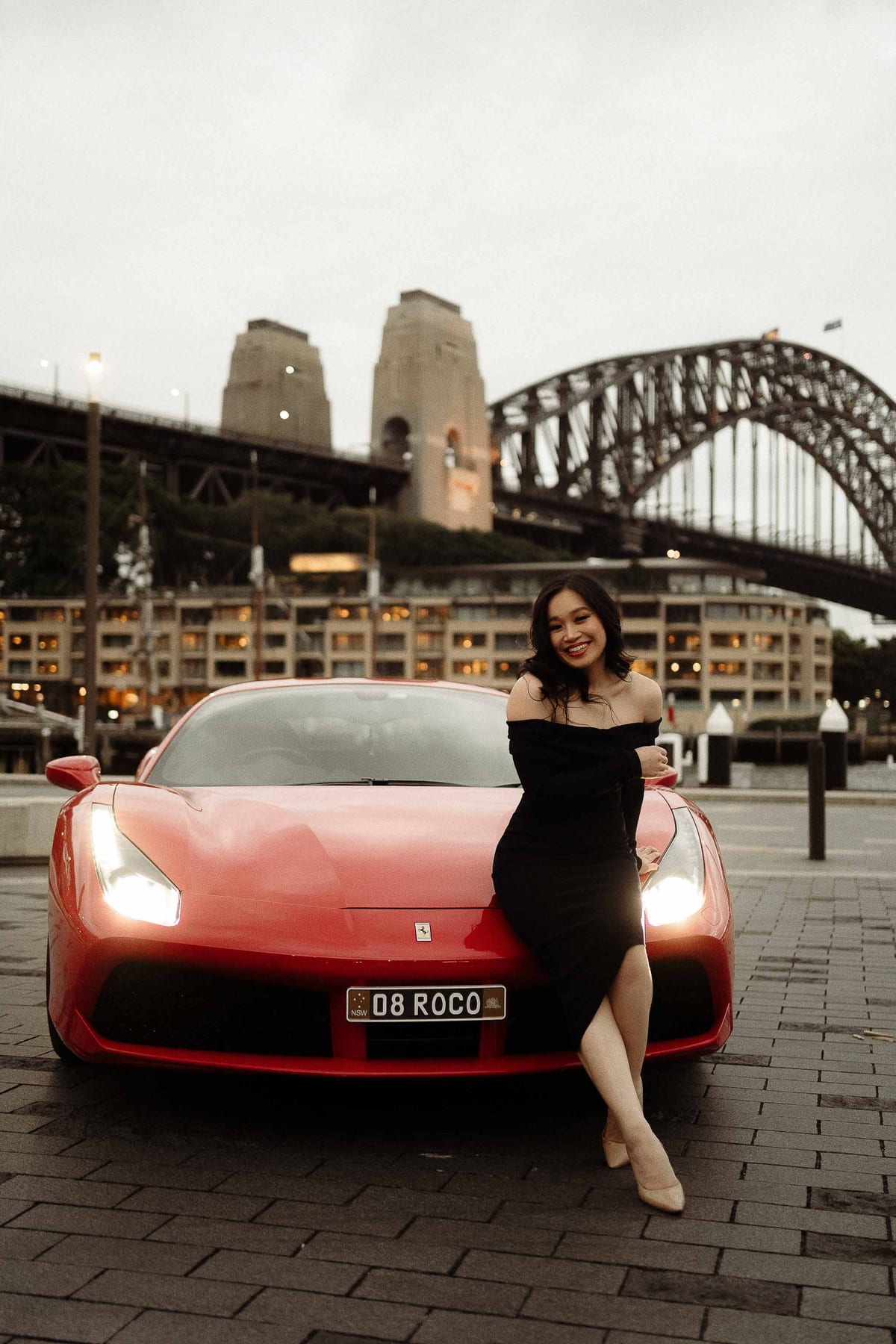 Lydia & Her Dream Ferrari 488 GTB | Luxury Car Photoshoot in Sydney