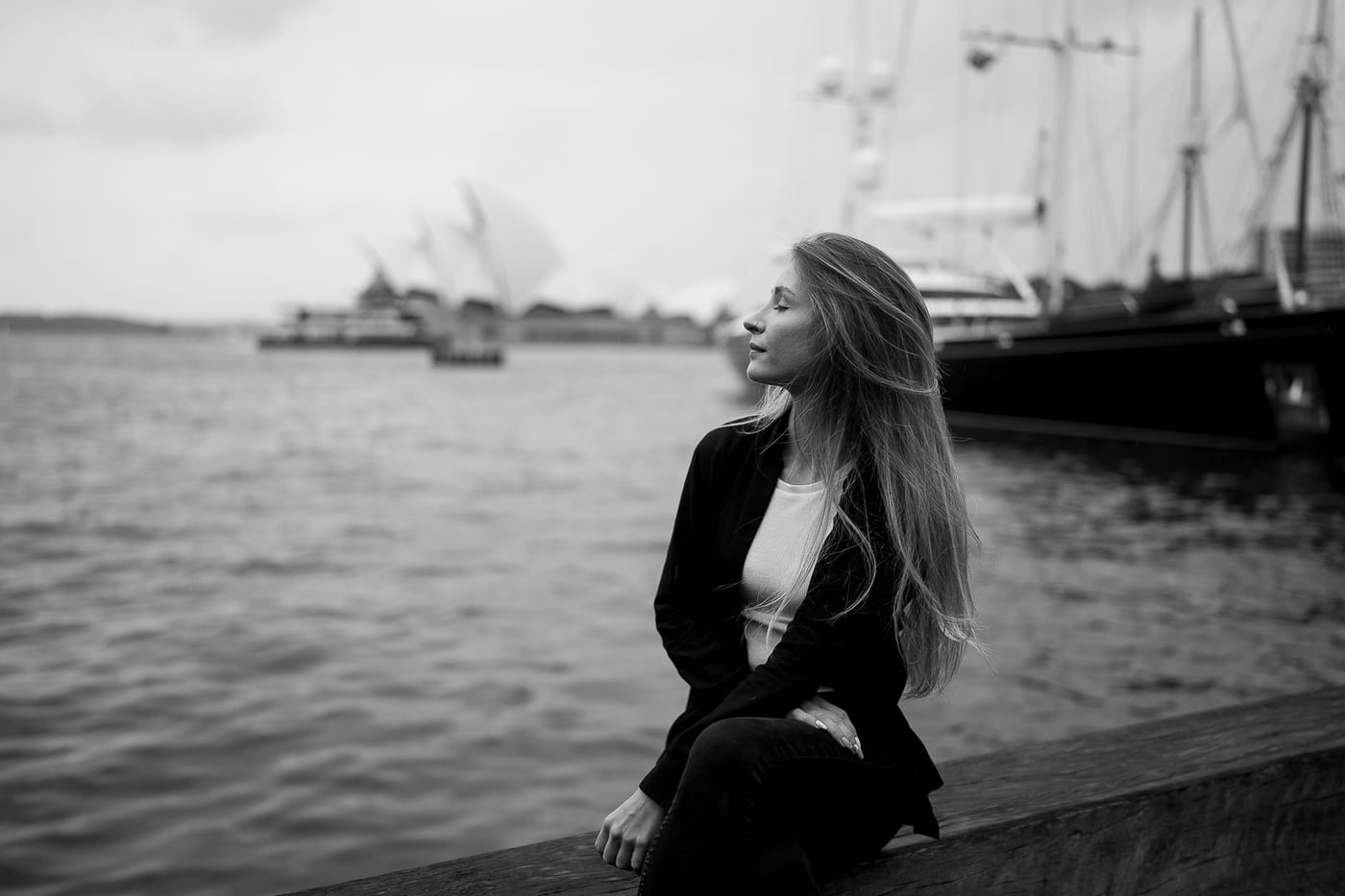 Filomena's Sydney Opera House Photoshoot | Rainy Day Travel Photography in Sydney