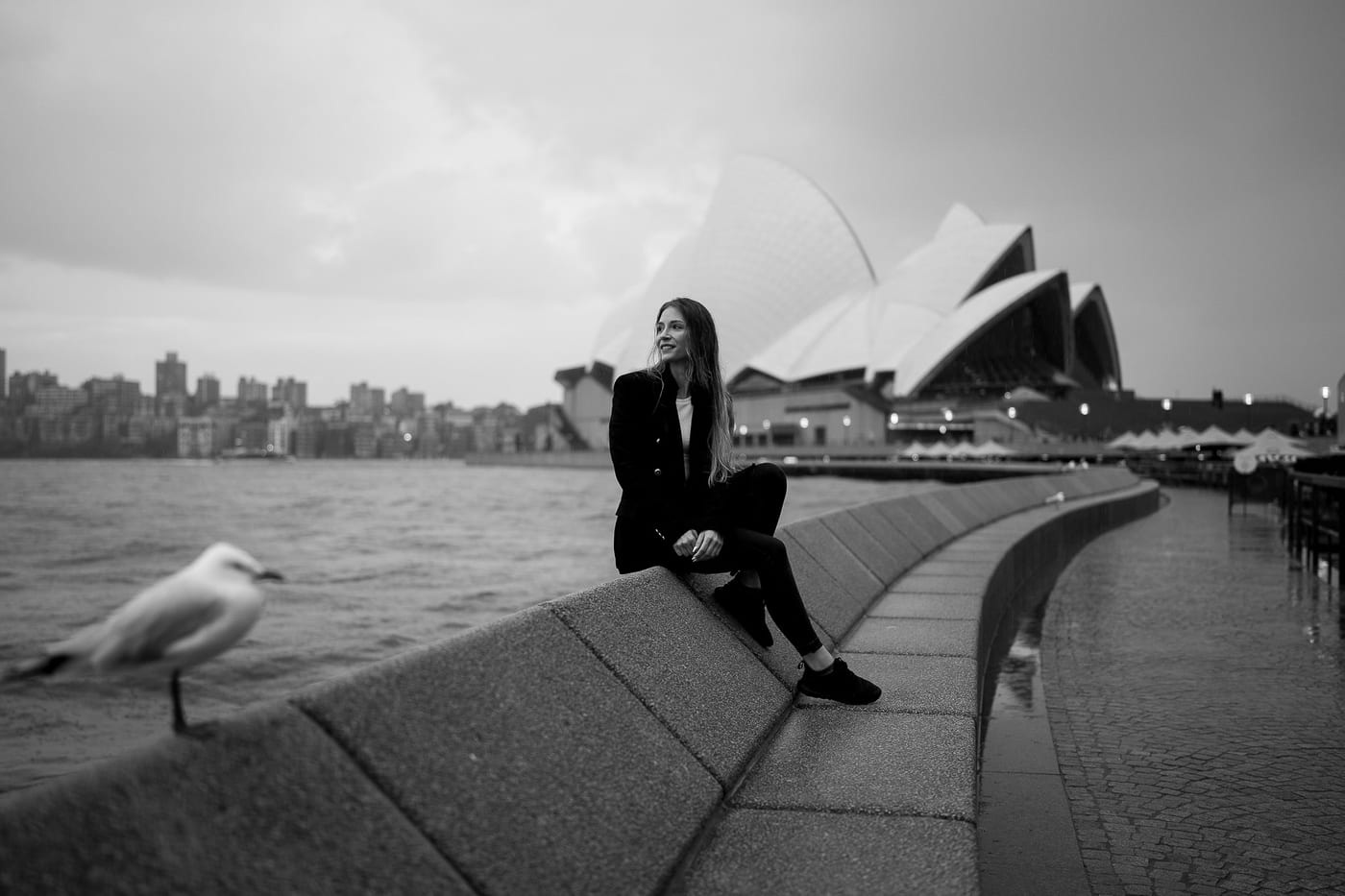 Filomena's Sydney Opera House Photoshoot | Rainy Day Travel Photography in Sydney