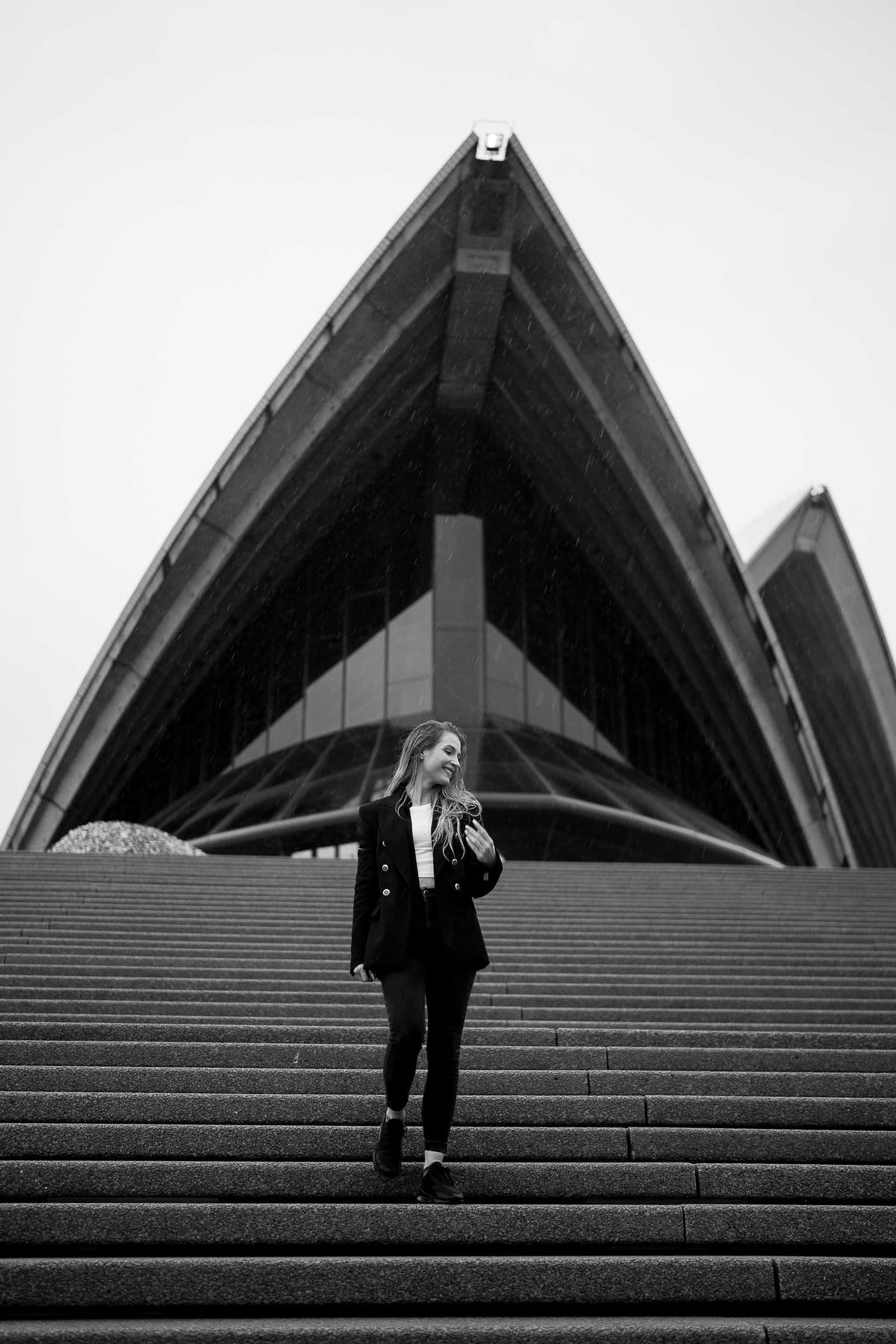Filomena's Sydney Opera House Photoshoot | Rainy Day Travel Photography in Sydney